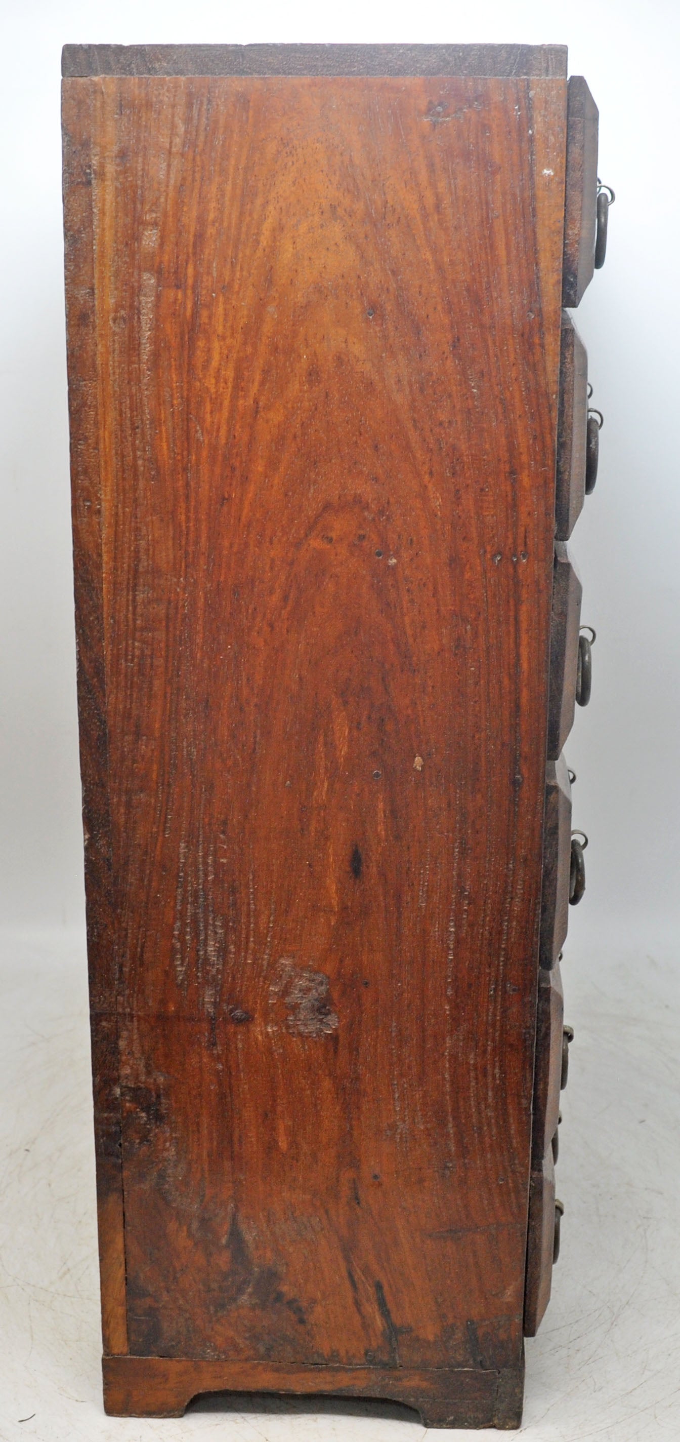 Vintage Wooden Fine Drawers Storage Box Original Old Hand Crafted