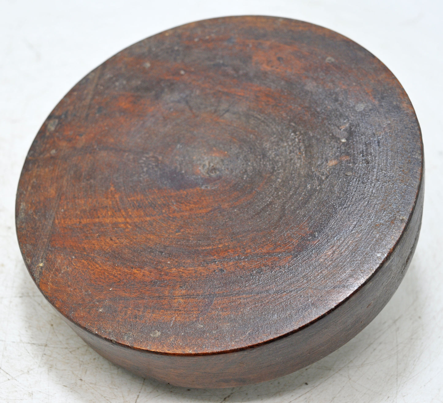 Antique Wooden Small Grain Grinder Toy Original Old Hand Carved