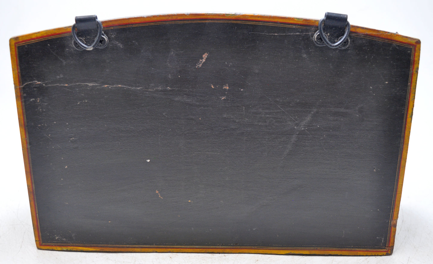 Vintage Wooden Paper Tray Rack Original Old Hand Crafted Painted