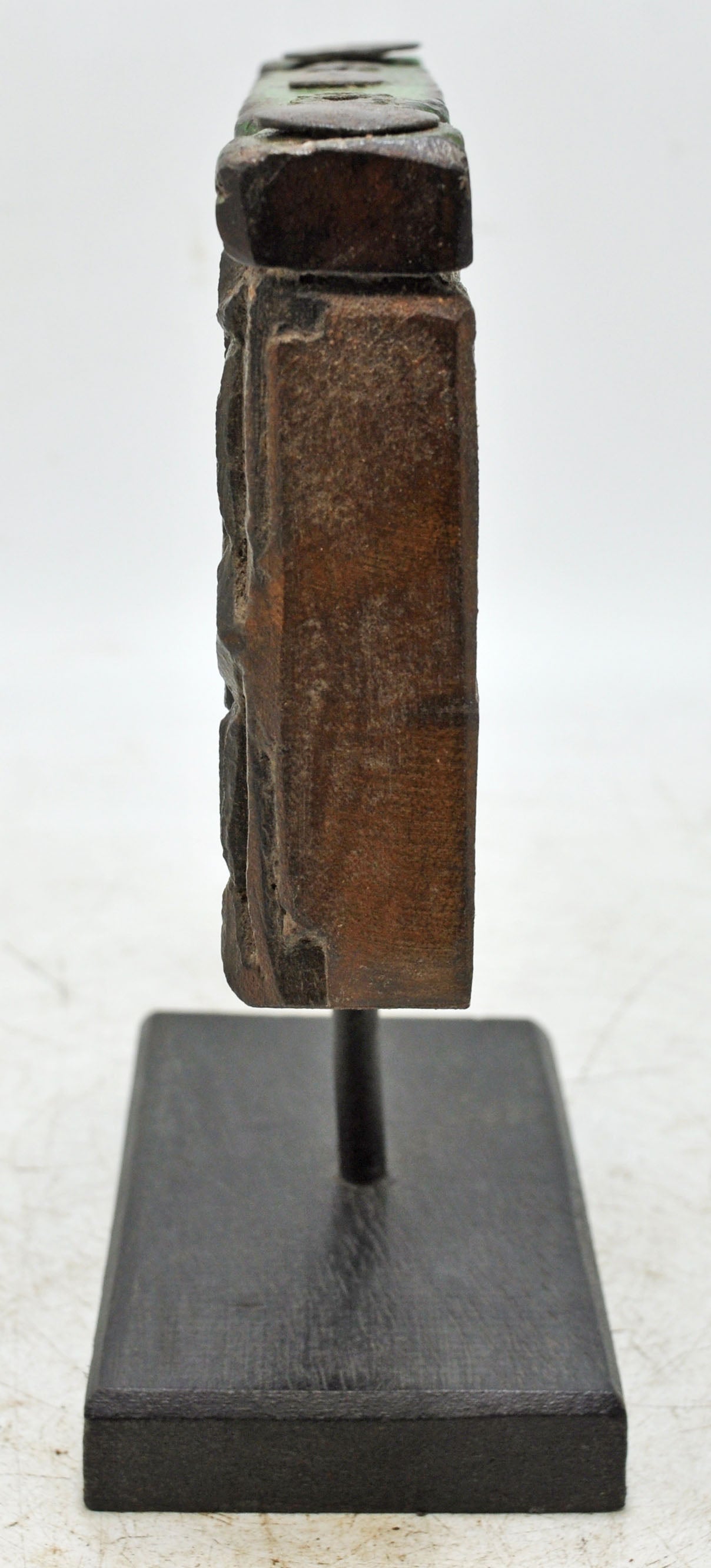 Antique Wooden Floral Carving Panel Plaque Original Old Fine Hand Carved