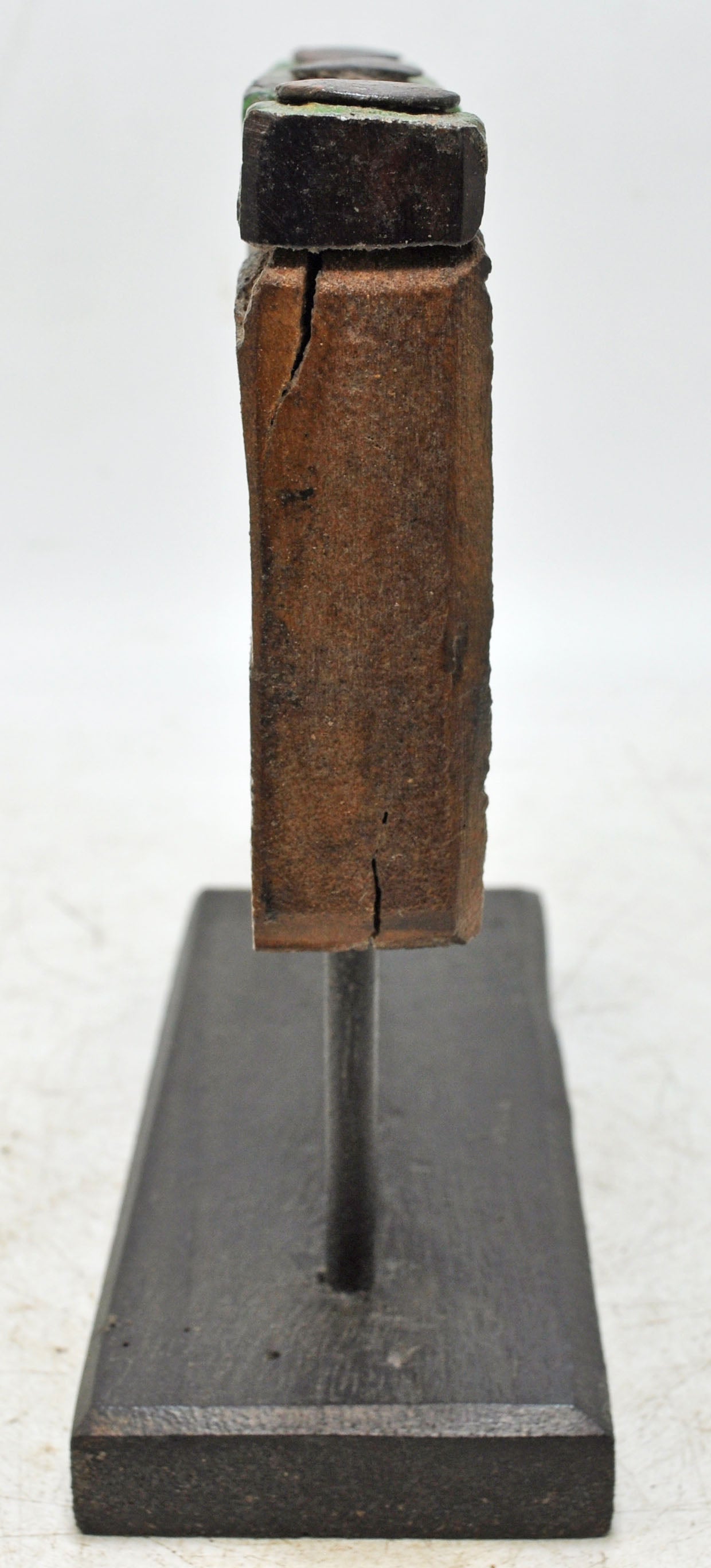 Antique Wooden Floral Carving Panel Plaque Original Old Fine Hand Carved