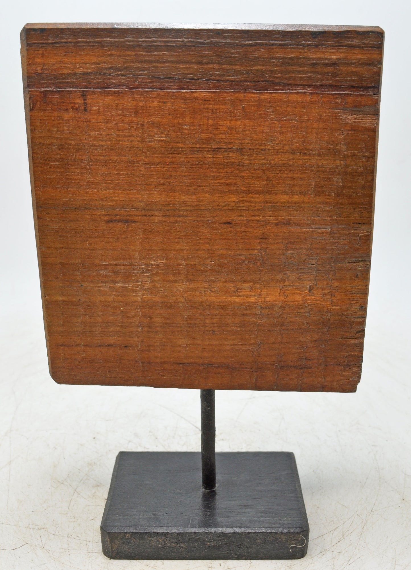 Antique Wooden God Ganesha Idol Carving Plaque Original Old Fine Hand Carved