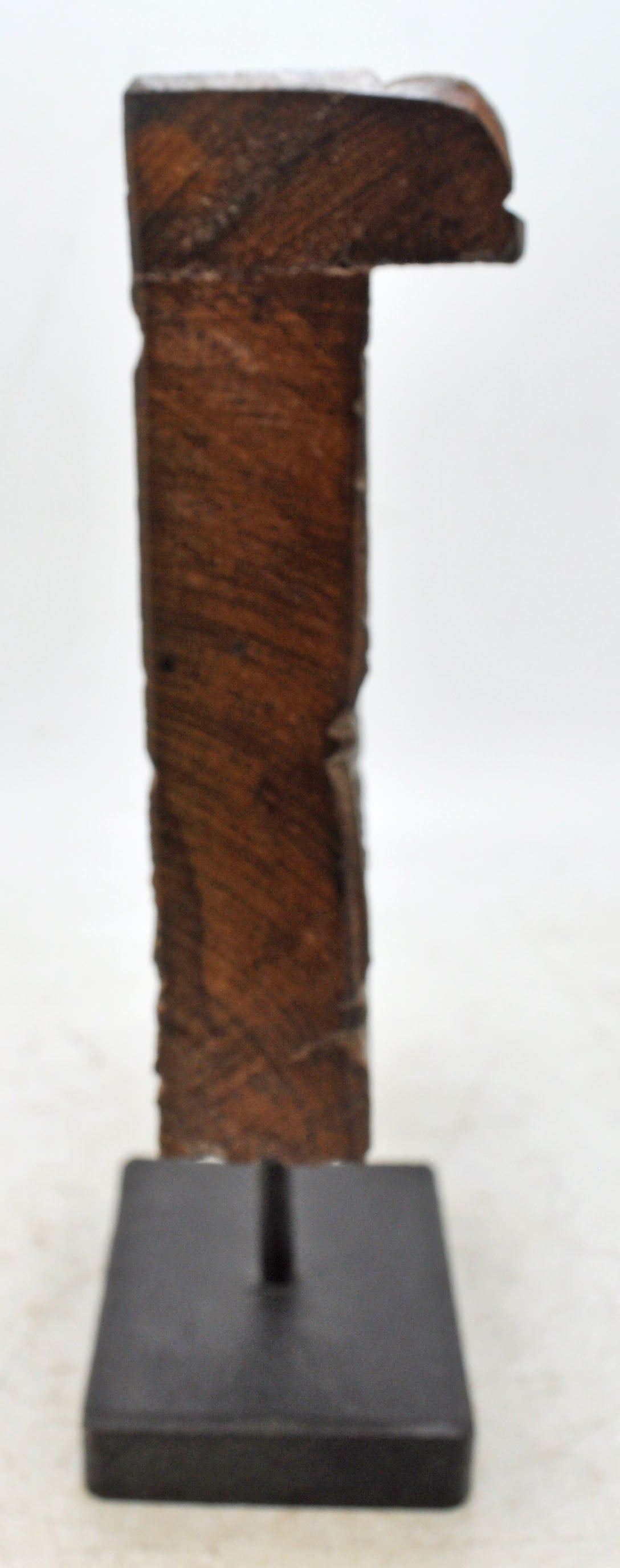 Antique Wooden God Ganesha Idol Carving Plaque Original Old Fine Hand Carved