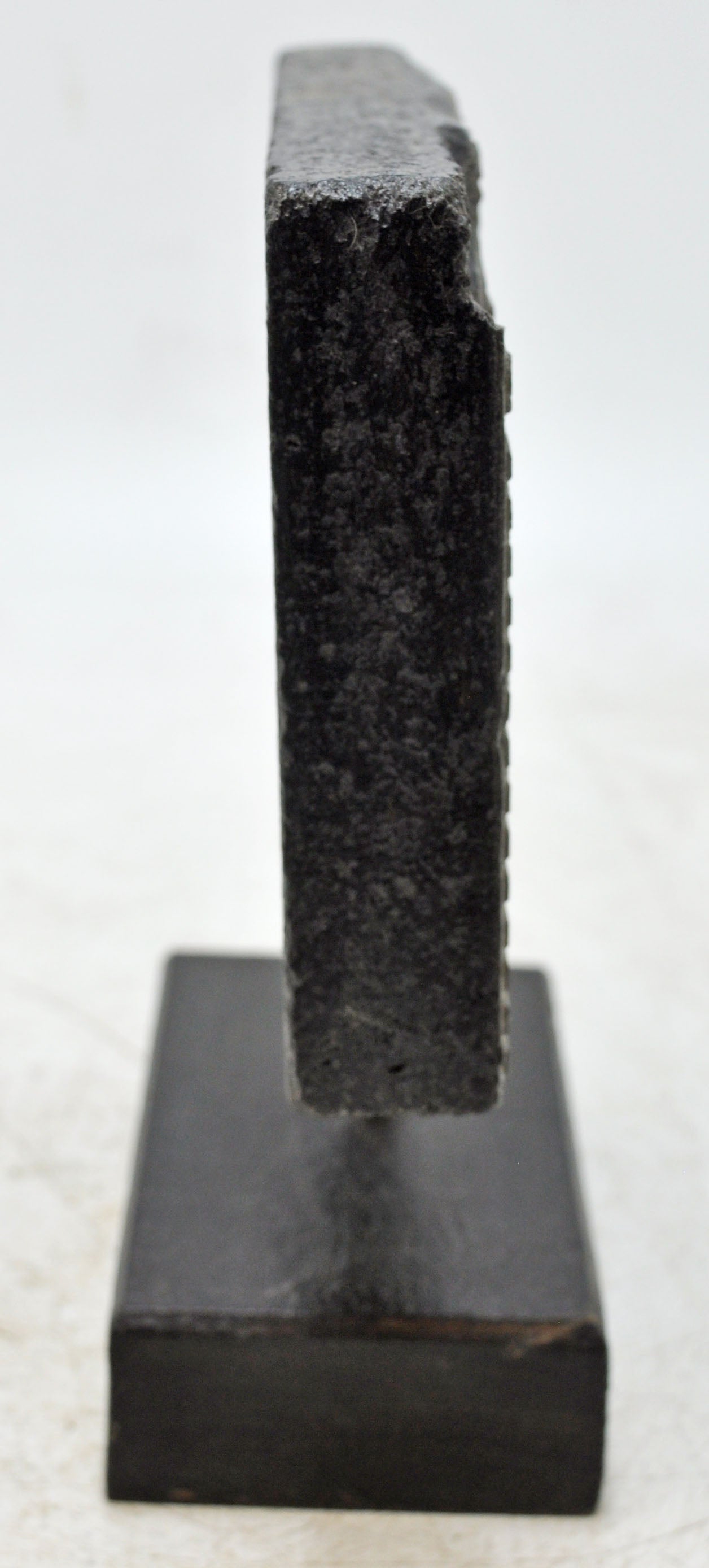 Antique Wooden Metal Printing Press Dye on Stand Original Old Fine Hand Crafted