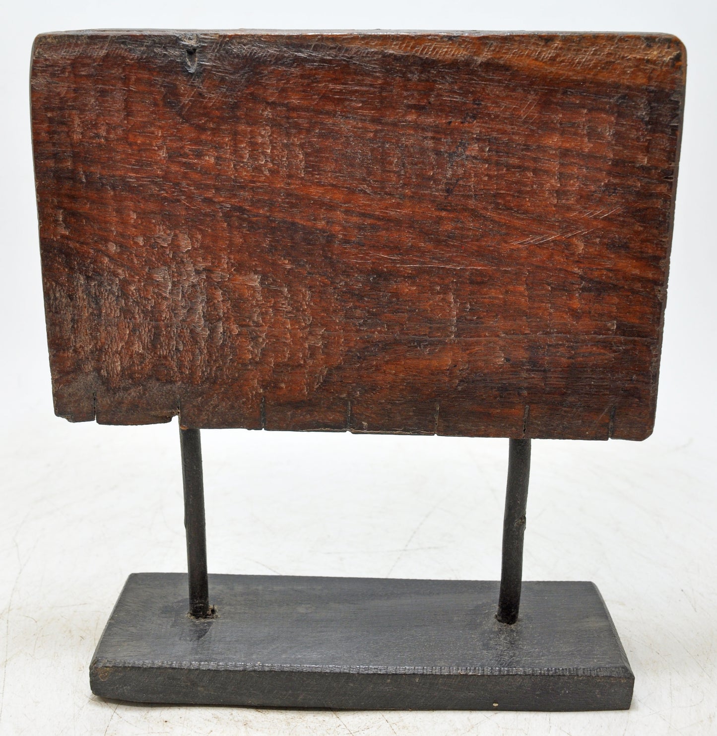 Antique Wooden God Ganesha Idol Panel Plaque Original Old Fine Hand Carved