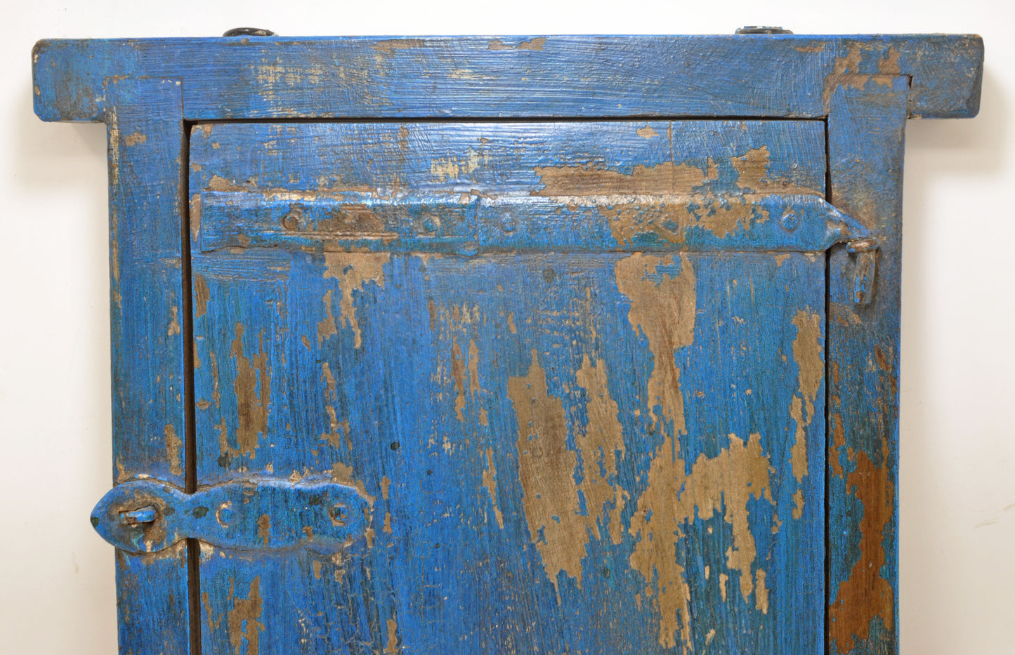 Antique Wooden Wall Décor Small Window Original Old Hand Crafted New Painted