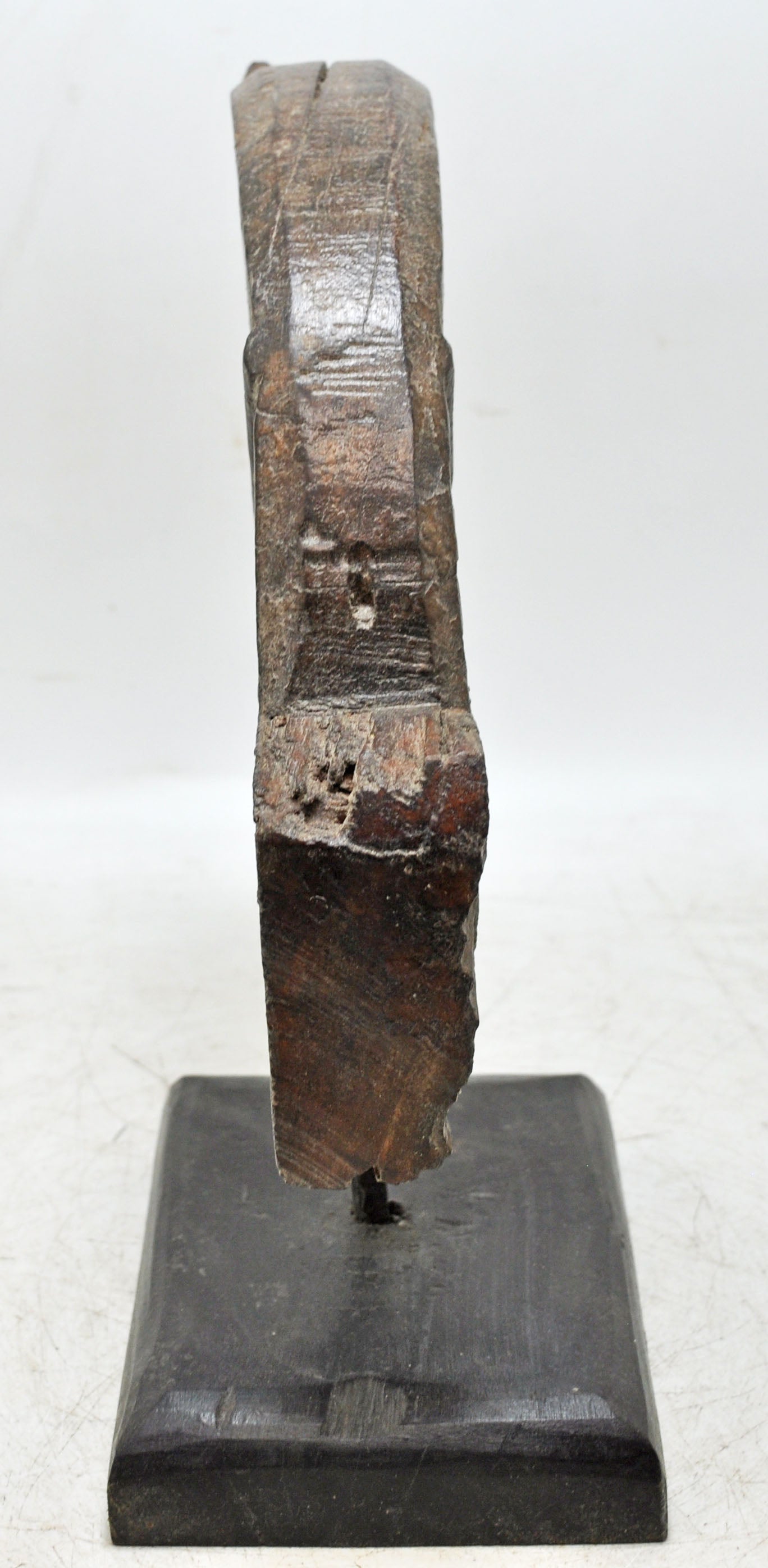 Antique Wooden Architectural Horse Head Bust Figurine Original Old Hand Carved