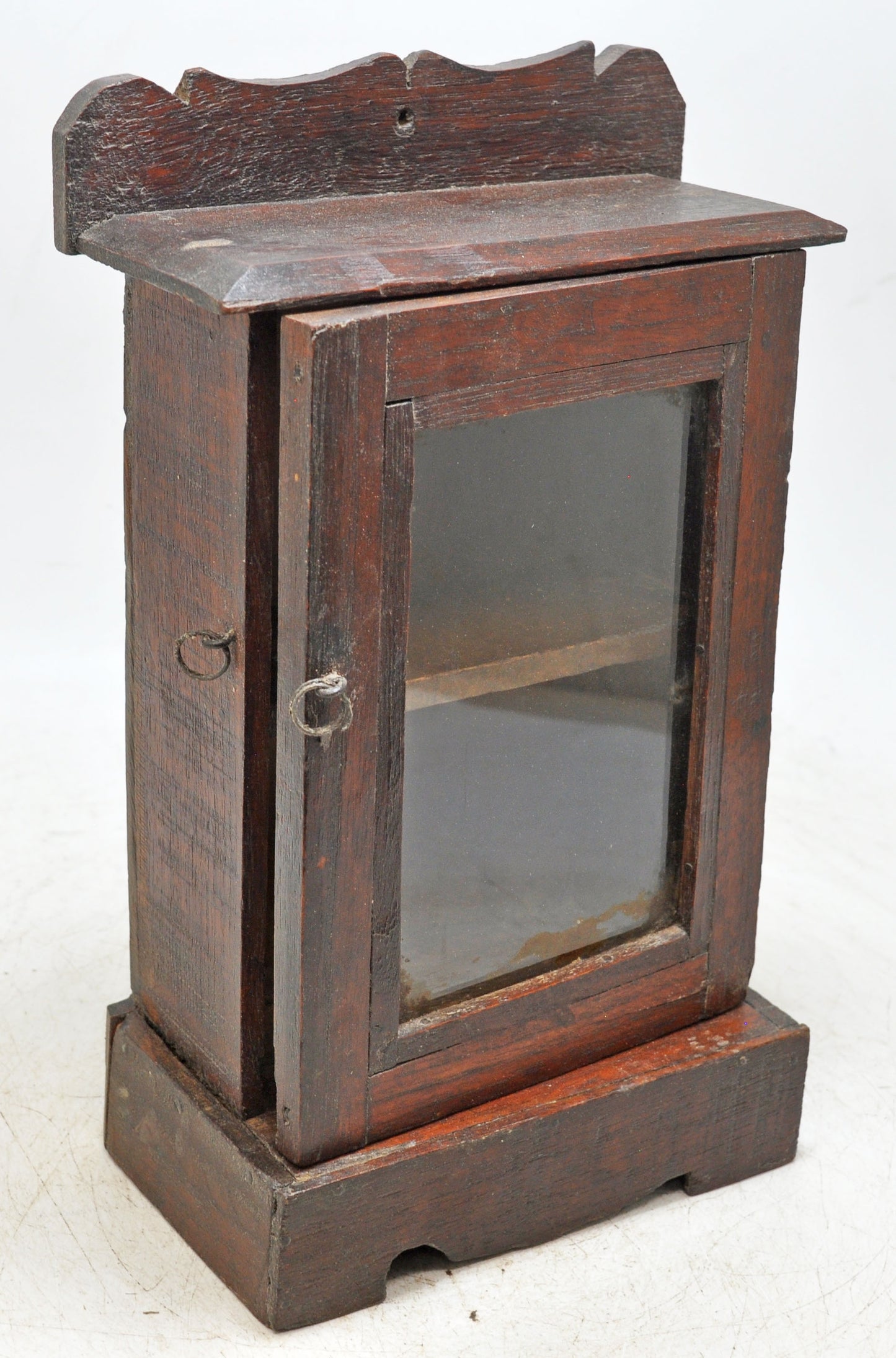 Antique Wooden Small Kitchen Cabinet Original Old Hand Crafted