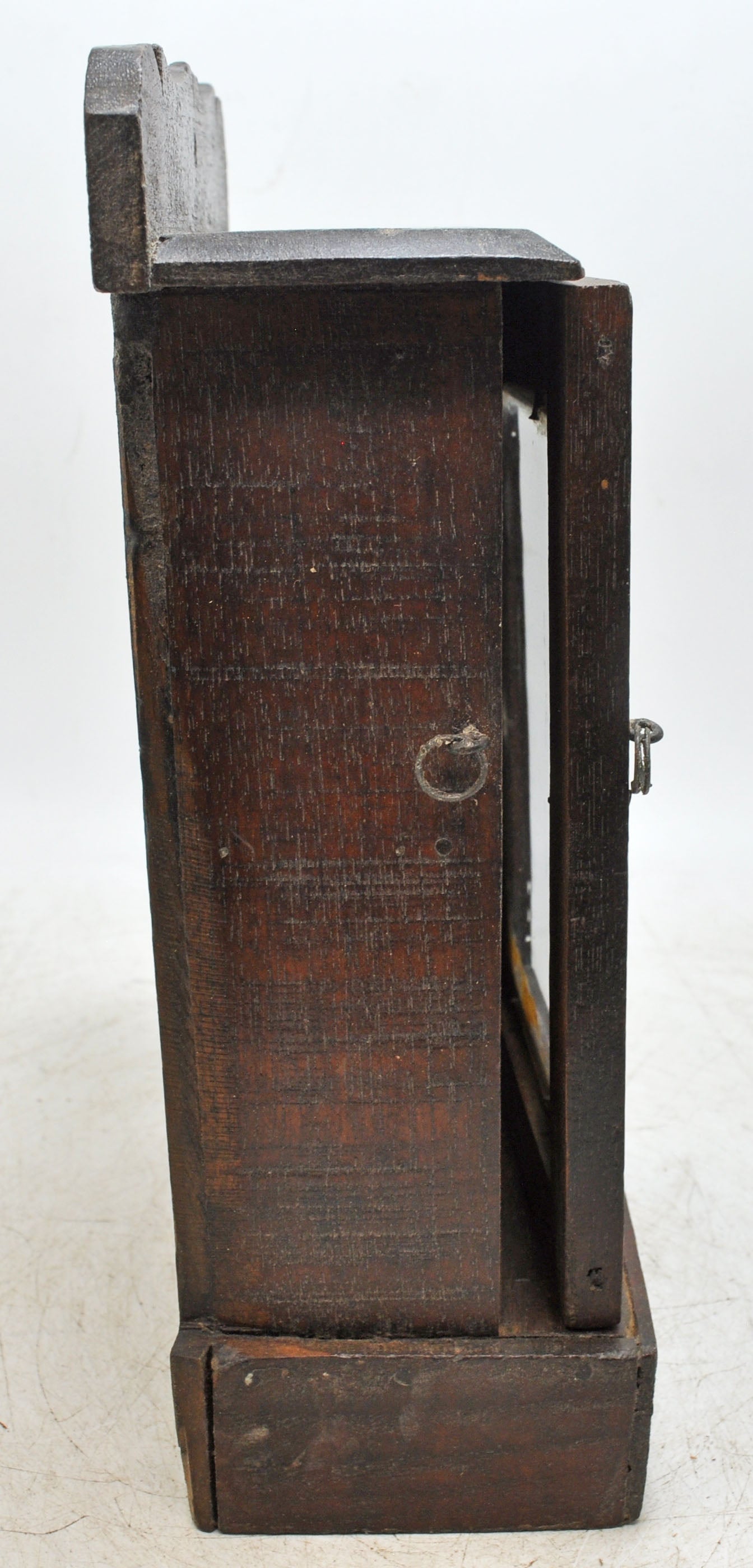 Antique Wooden Small Kitchen Cabinet Original Old Hand Crafted