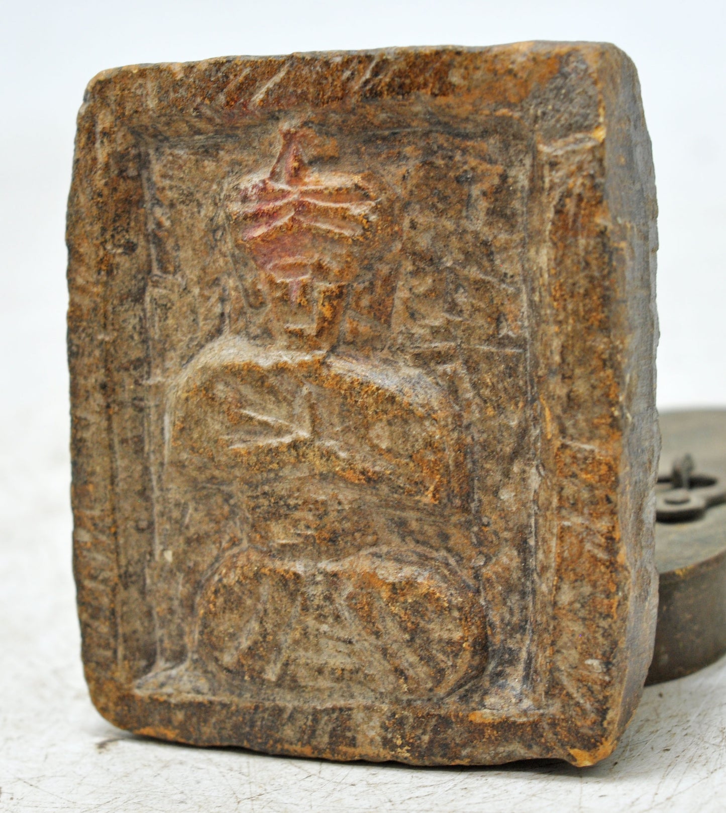 Antique Sand Stone Tribal God Idol Figurine Original Old Hand Carved