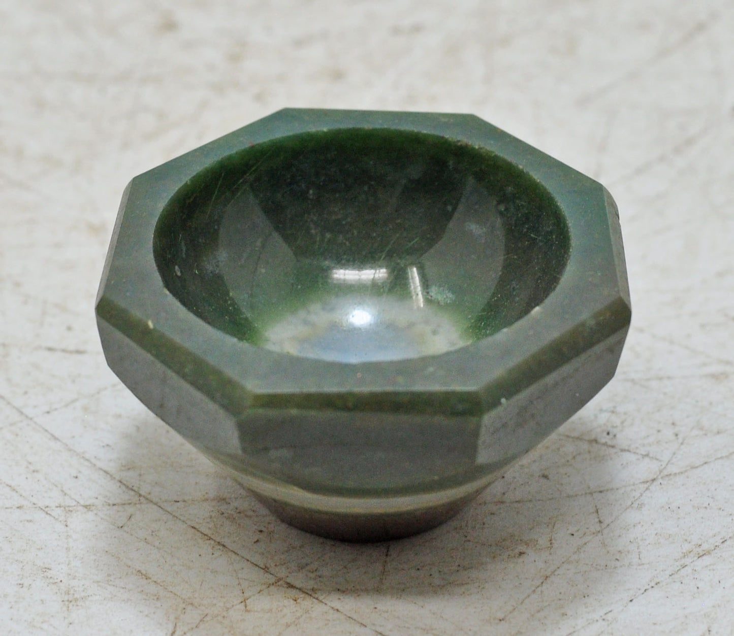 New Semi Precious Agate Stone Small Round Bowl Fine Hand Carved