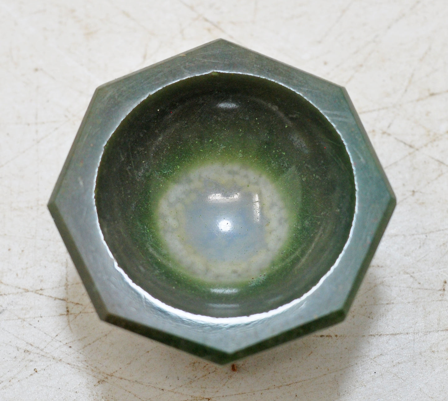 New Semi Precious Agate Stone Small Round Bowl Fine Hand Carved