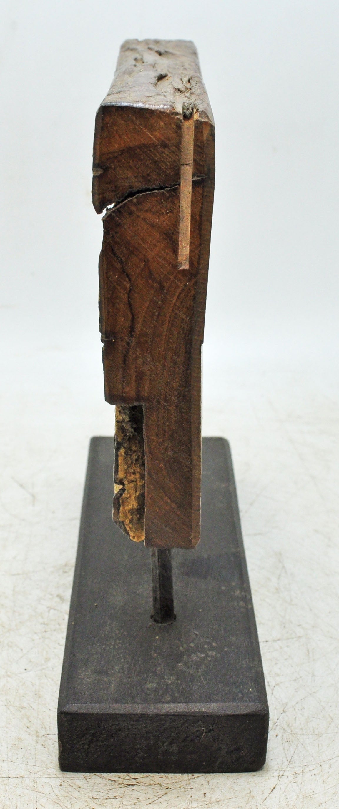 Antique Wooden Floral Carving Panel Plaque Original Old Hand Carved