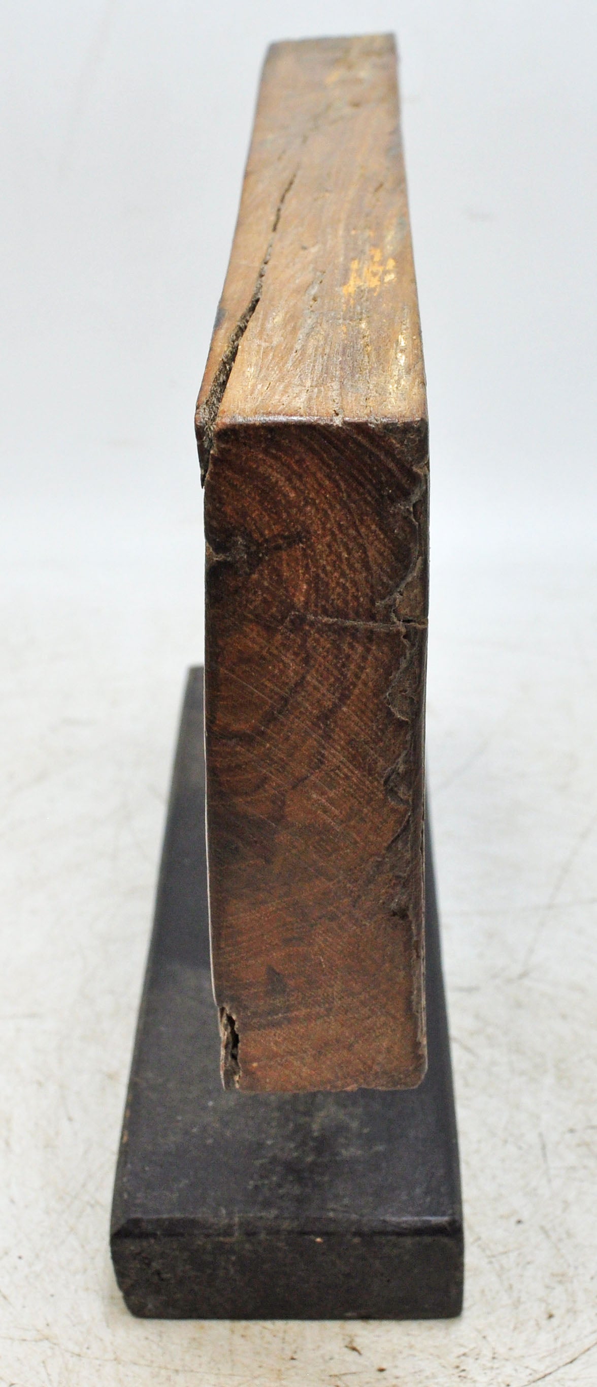 Antique Wooden Floral Carving Panel Plaque Original Old Hand Carved