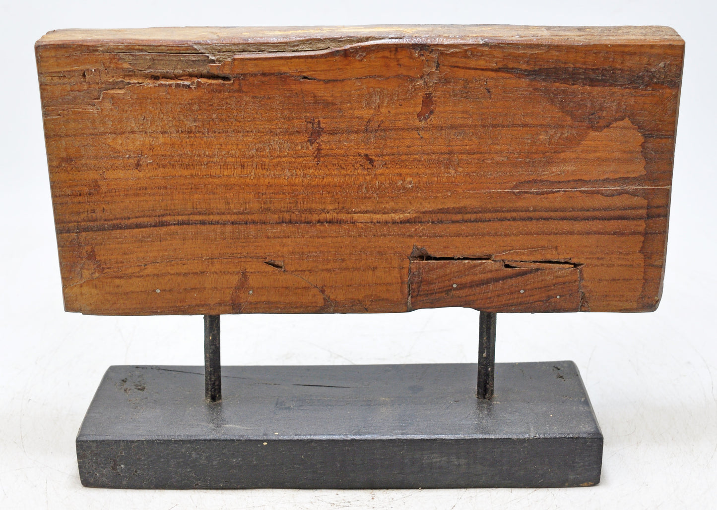 Antique Wooden Floral Carving Panel Plaque Original Old Hand Carved