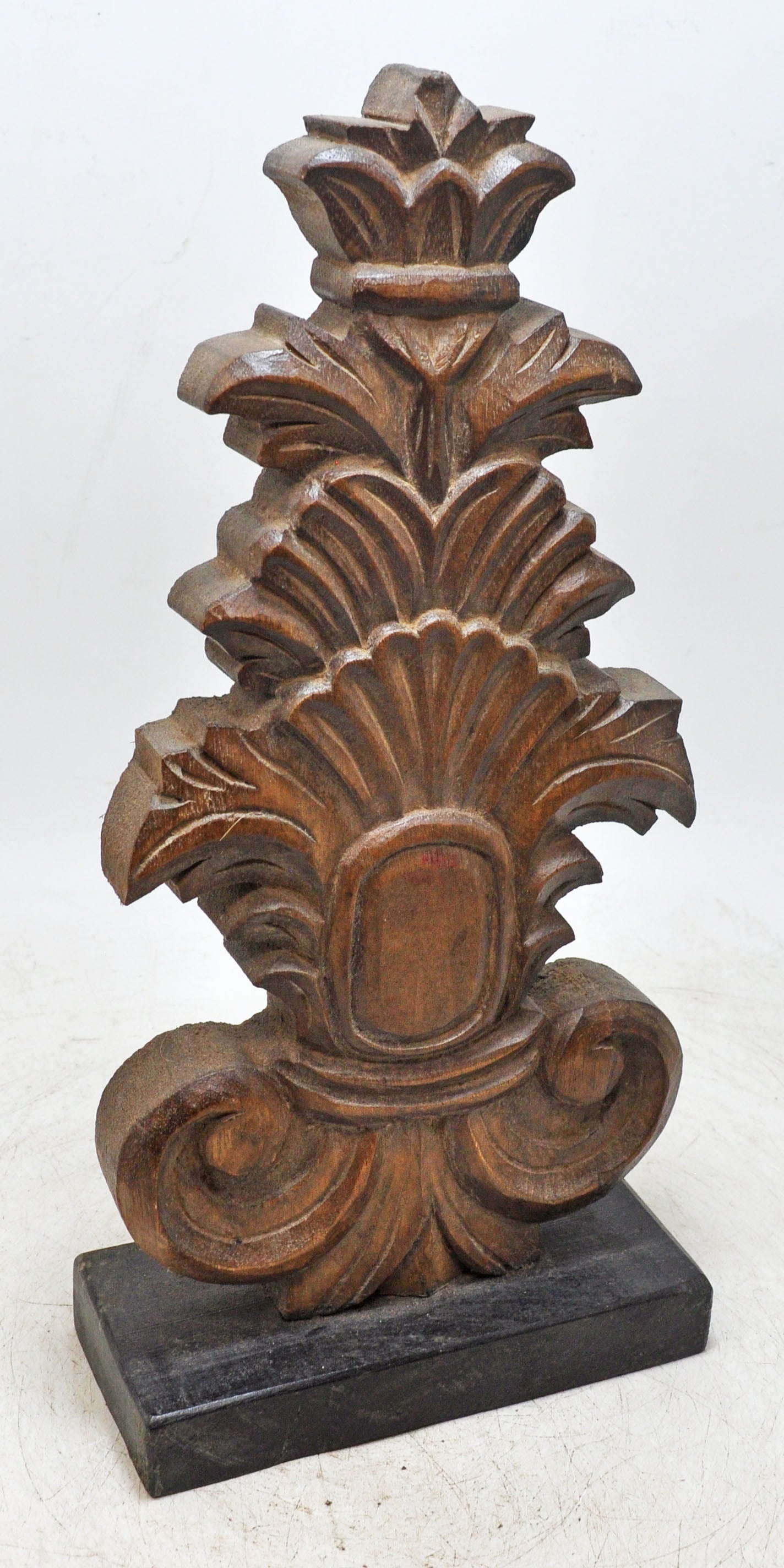 Wooden Floral Carving Panel Fine Hand Carved