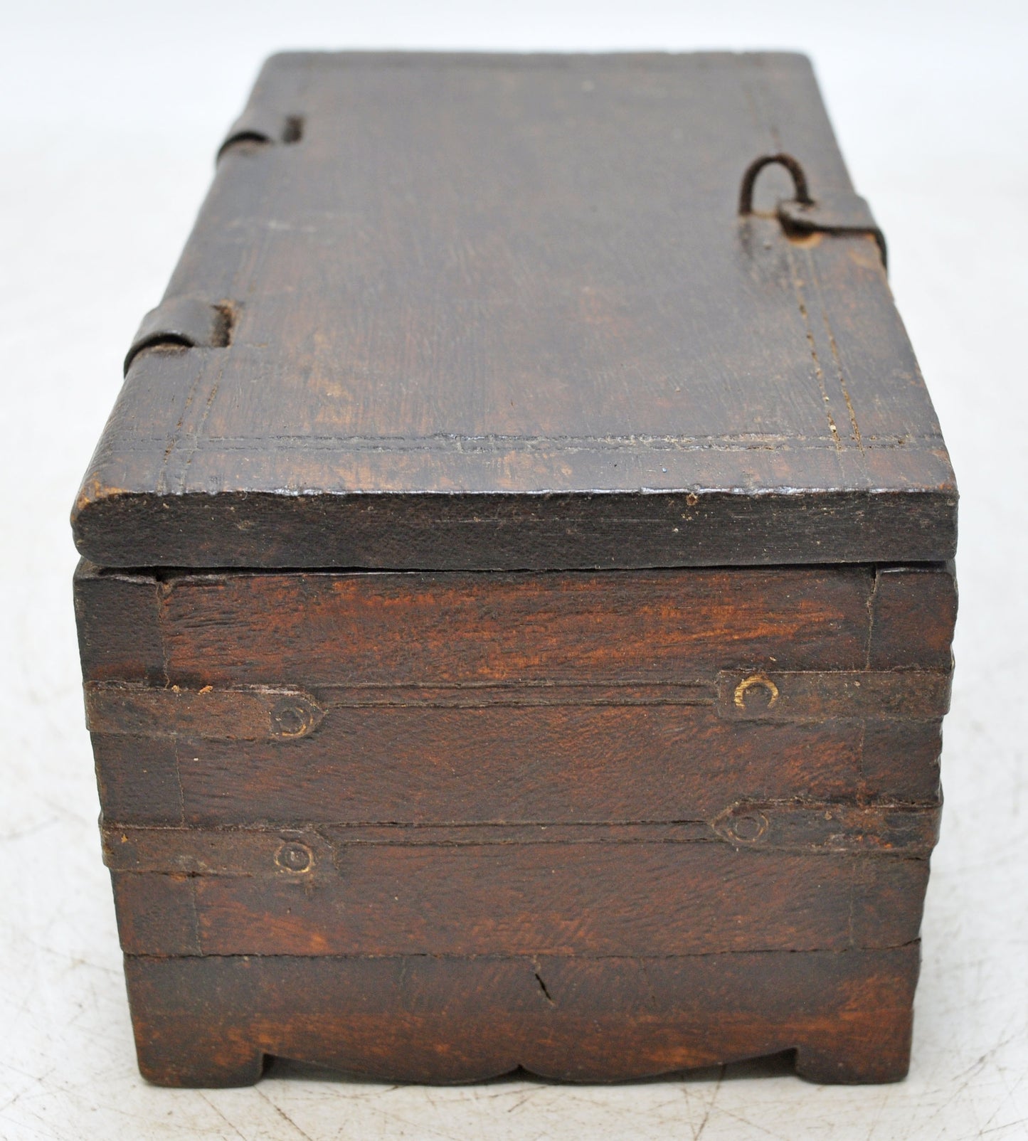 Vintage Wooden Small Storage Box Original Old Hand Crafted