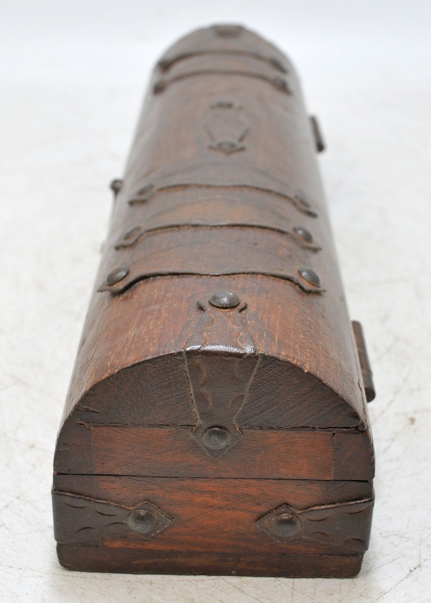 Vintage Wooden Pencil Stationary Box Original Old Hand Crafted