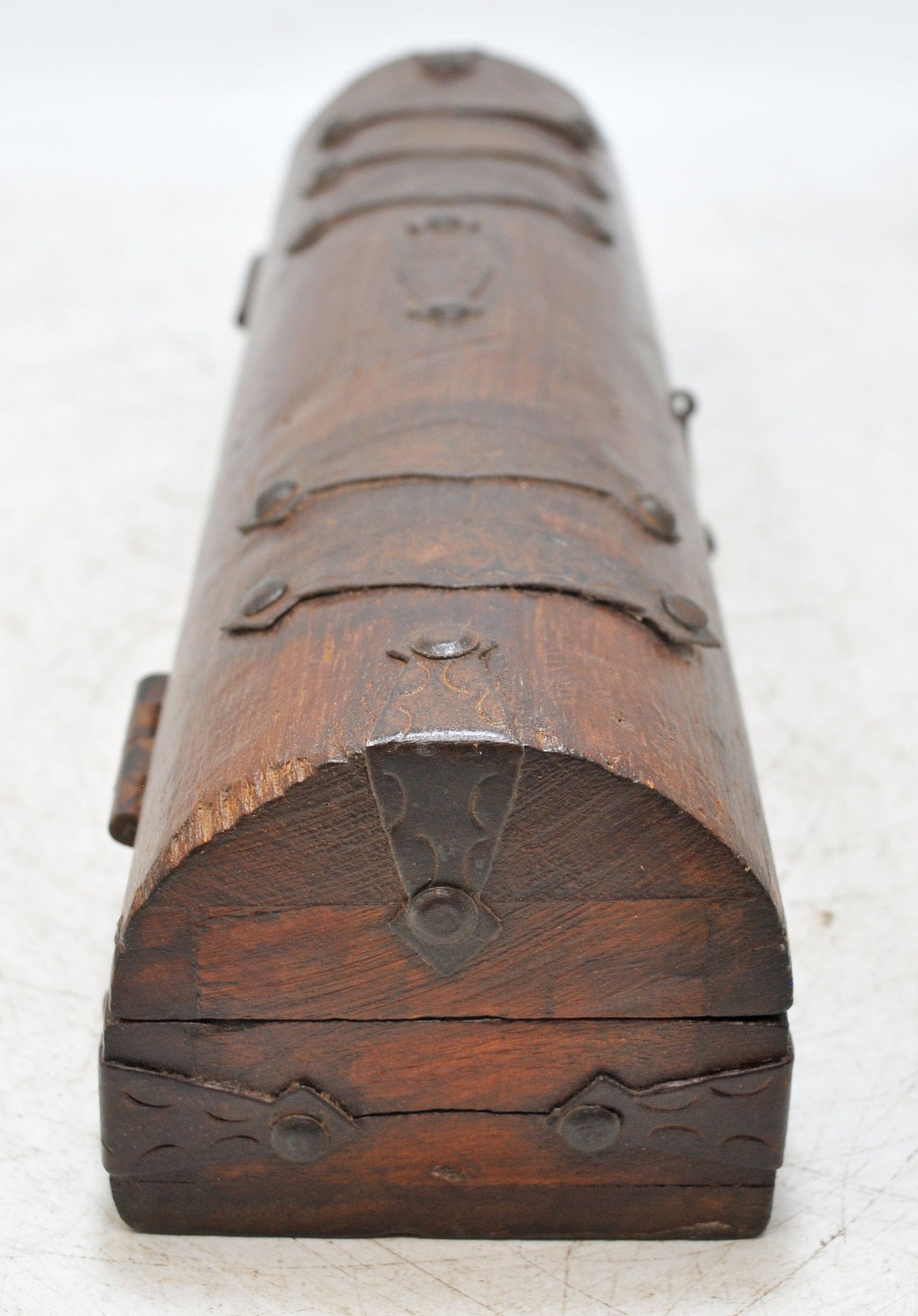 Vintage Wooden Pencil Stationary Box Original Old Hand Crafted