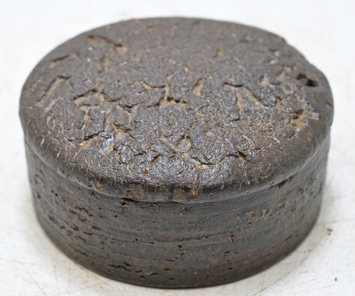 Vintage Wooden Kum Kum Powder Tika Box Original Old Hand Crafted