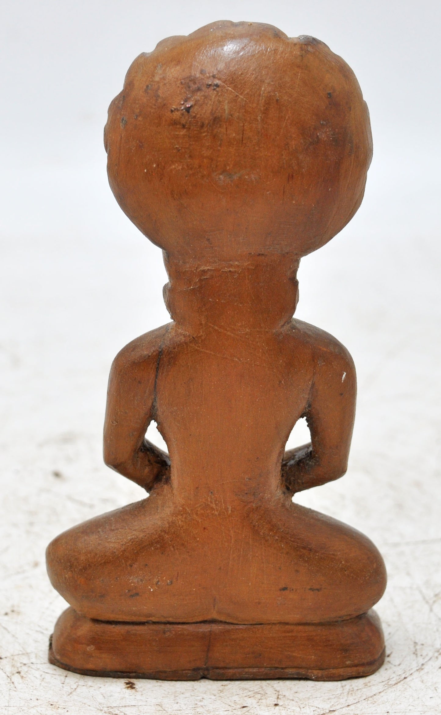 Antique Wooden Jainism Parshvanatha Idol Figurine Original Old Fine Hand Carved
