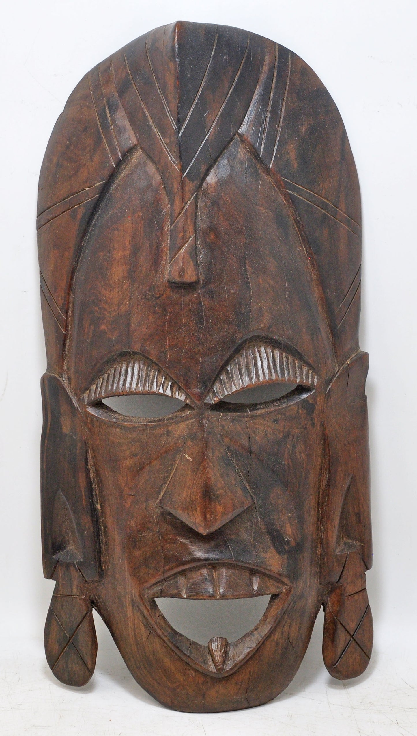 Antique Wooden Decorative Tribal Mask Original Old Hand Carved