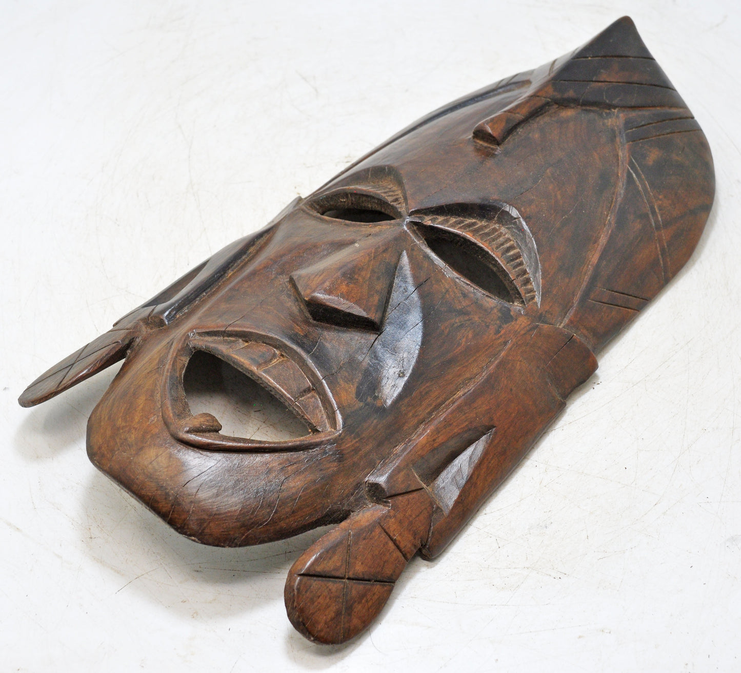 Antique Wooden Decorative Tribal Mask Original Old Hand Carved