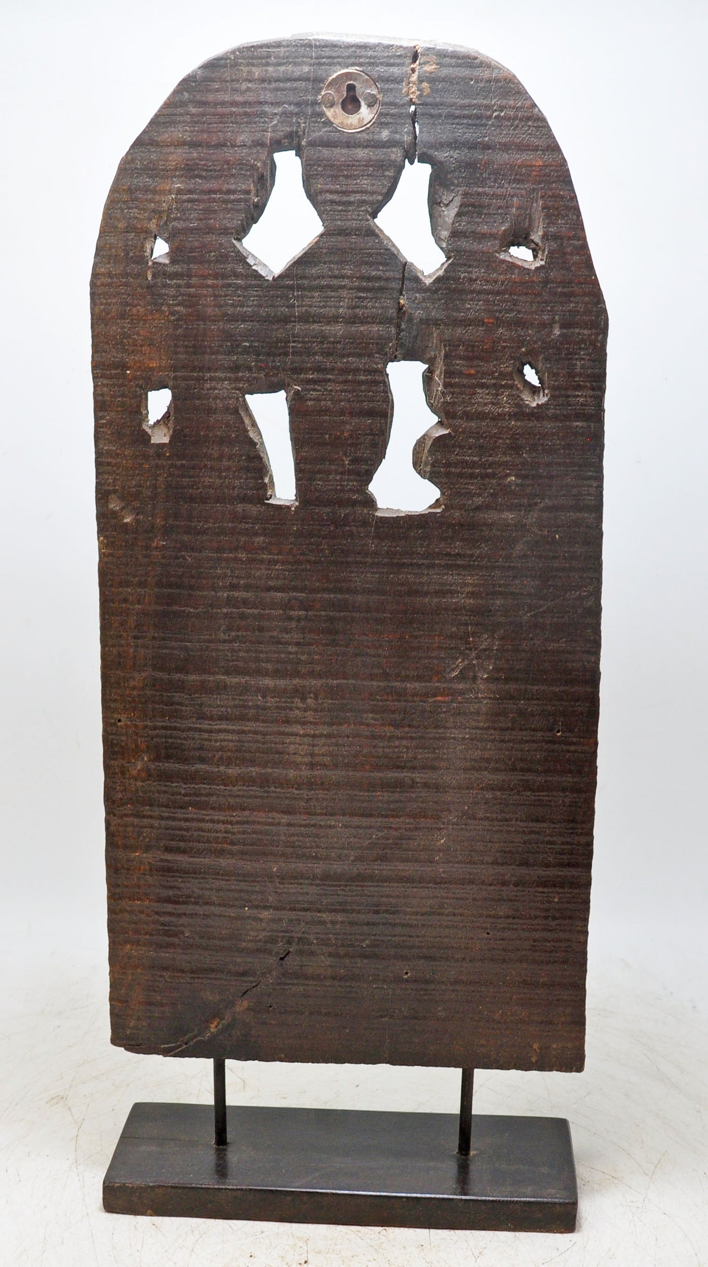 Antique Wooden Large Tribal Musicians Carving Figurine Original Old Hand Carved