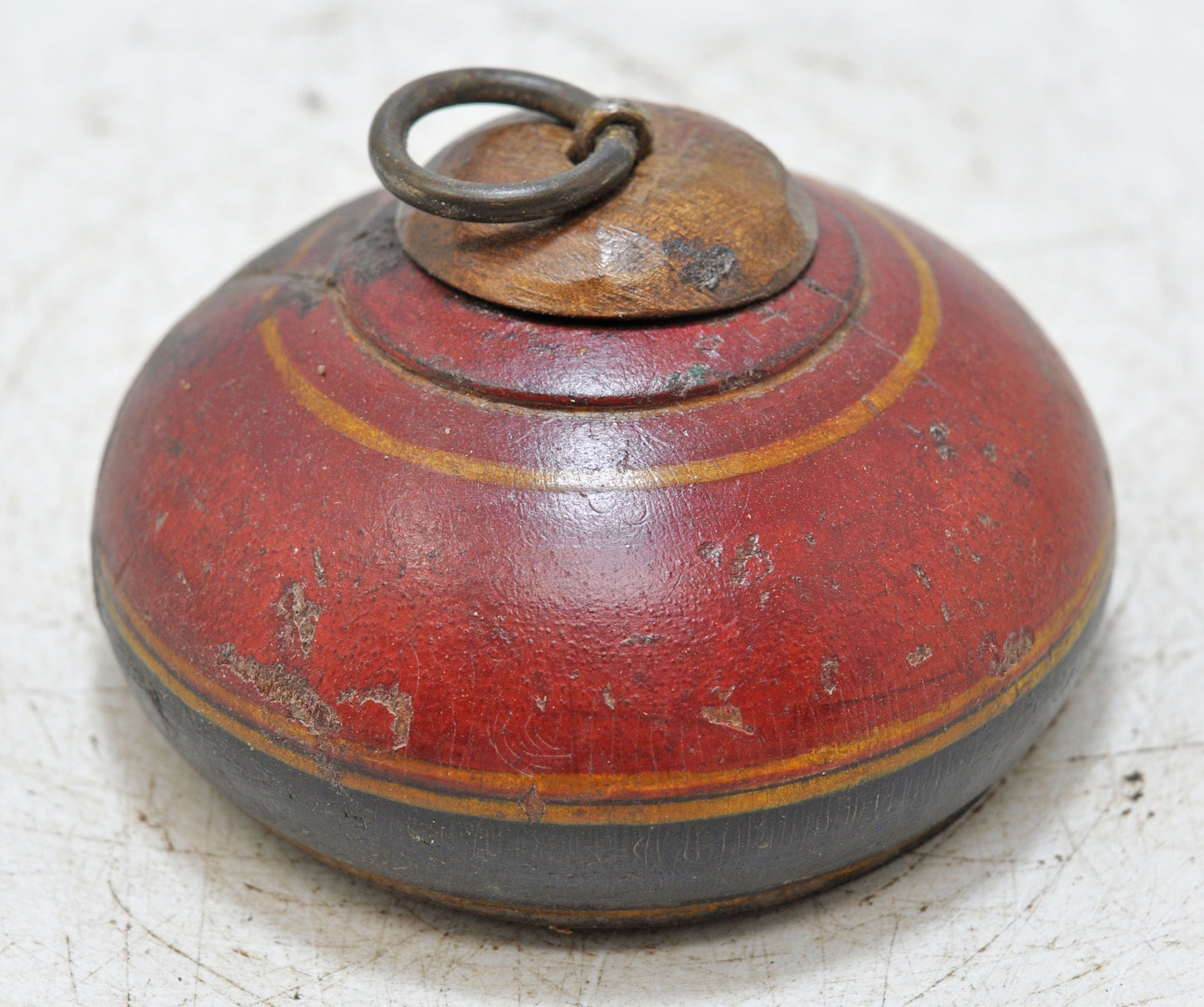 Antique Wooden Tobacco Opium Box Original Old Hand Carved
