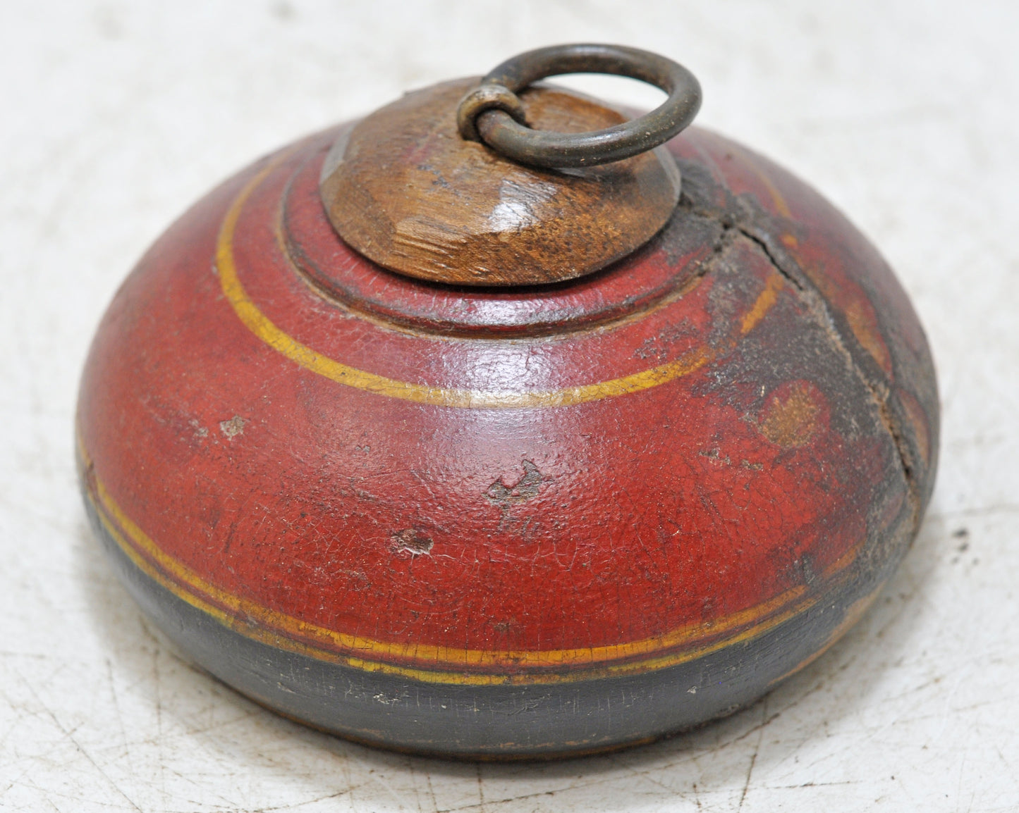 Antique Wooden Tobacco Opium Box Original Old Hand Carved