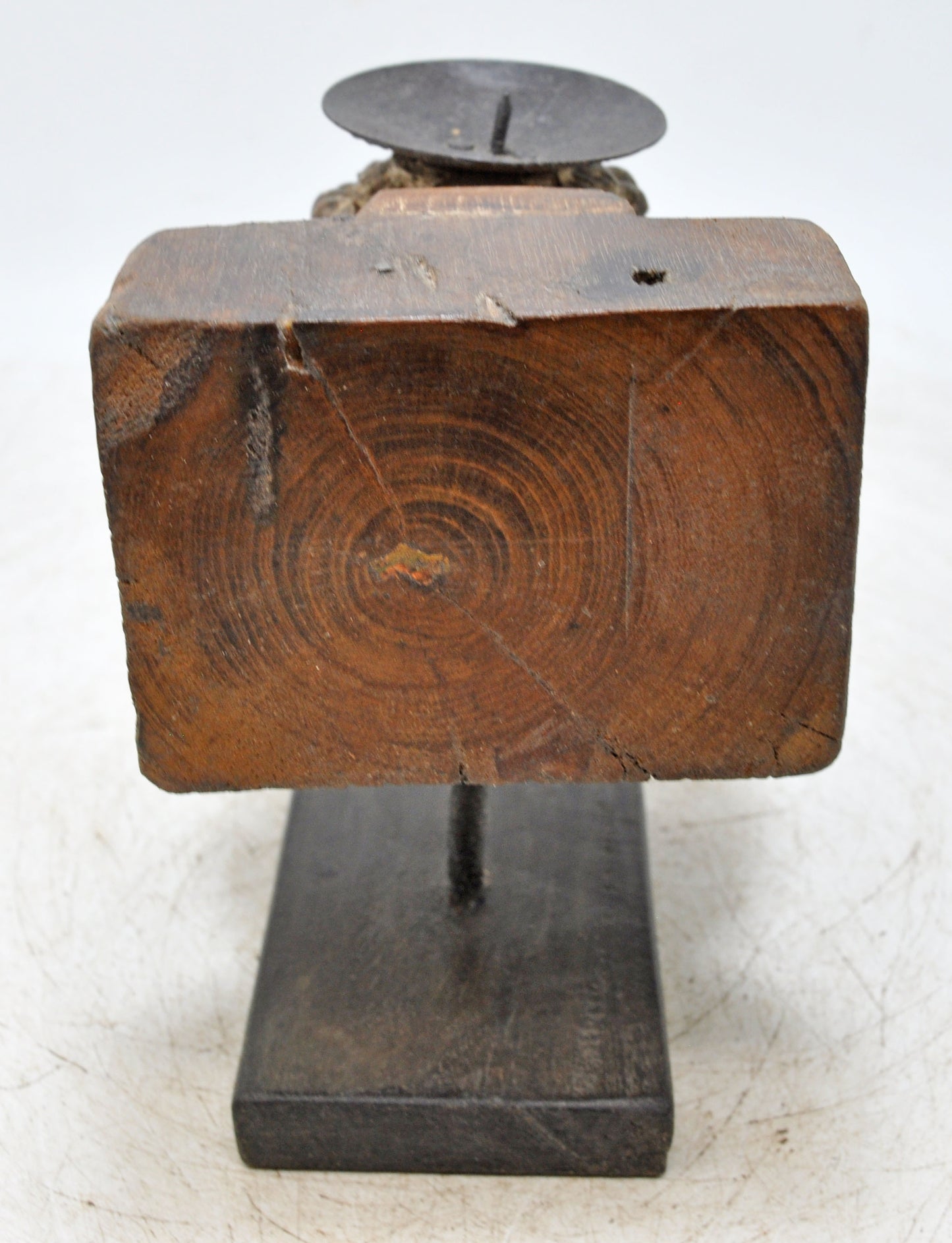 Antique Wooden Bracket Carving Candle Holder Original Old Hand Carved