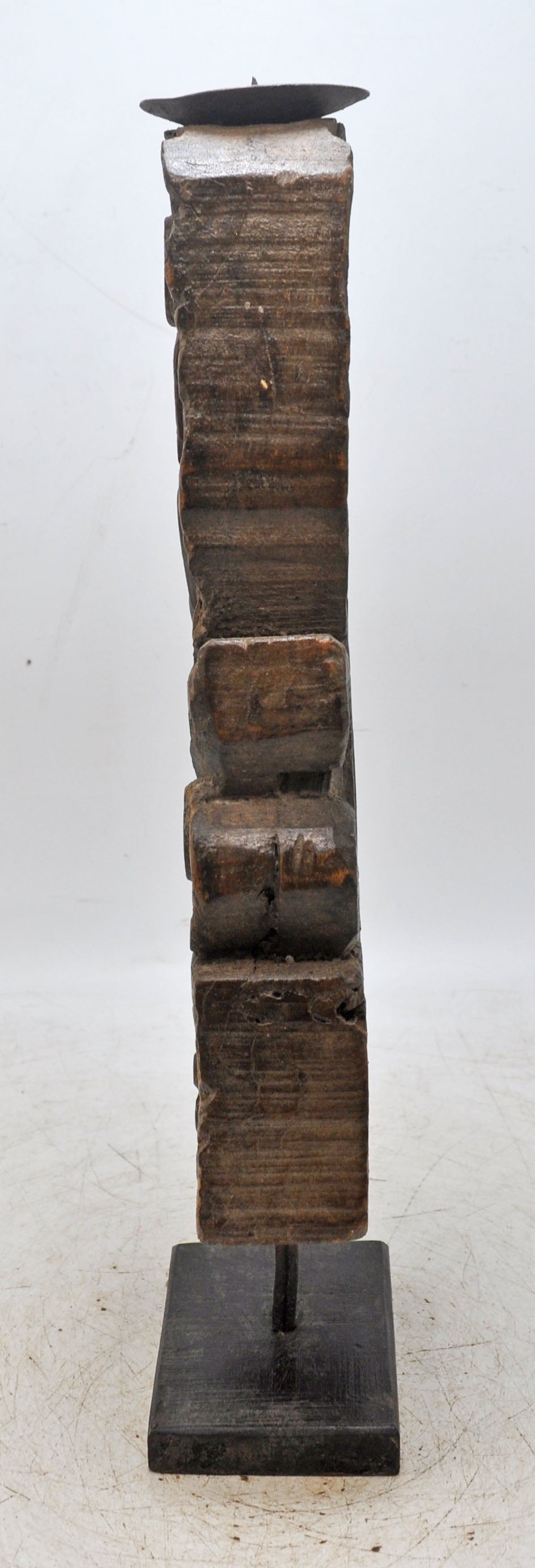 Antique Wooden Bracket Carving Candle Holder Original Old Hand Carved