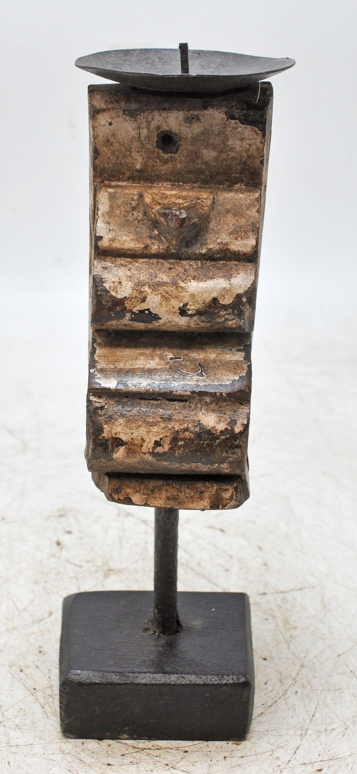 Antique Wooden Bracket Carving Candle Holder Original Old Hand Carved