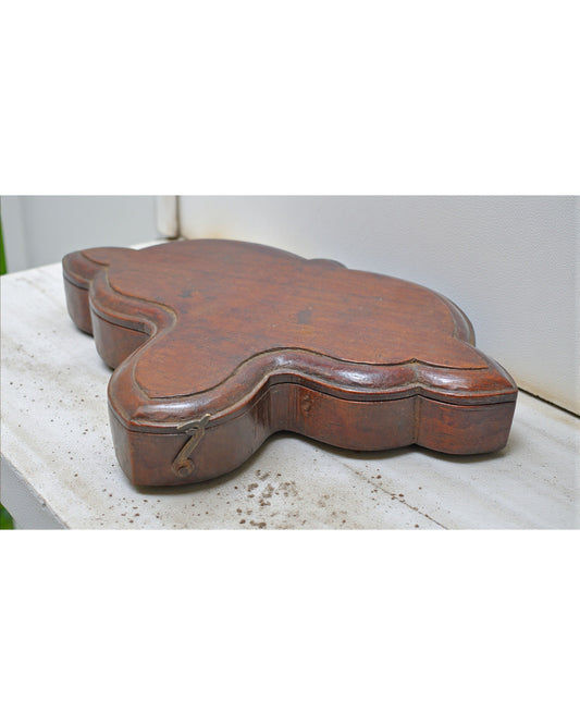 Antique Wooden Unique Jewelery Makers Scales Box Original Old Hand Crafted