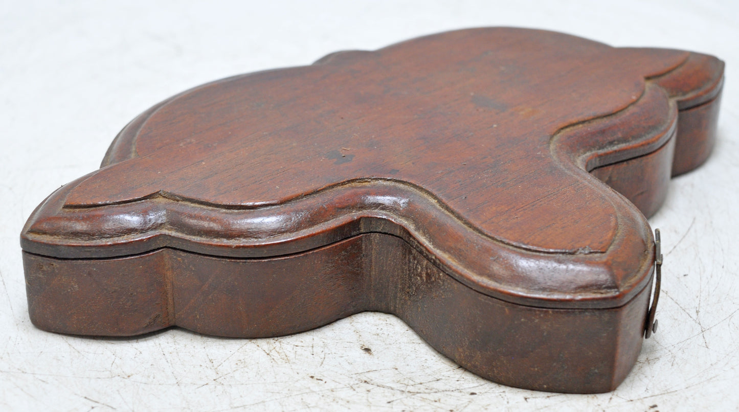 Antique Wooden Unique Jewelery Makers Scales Box Original Old Hand Crafted