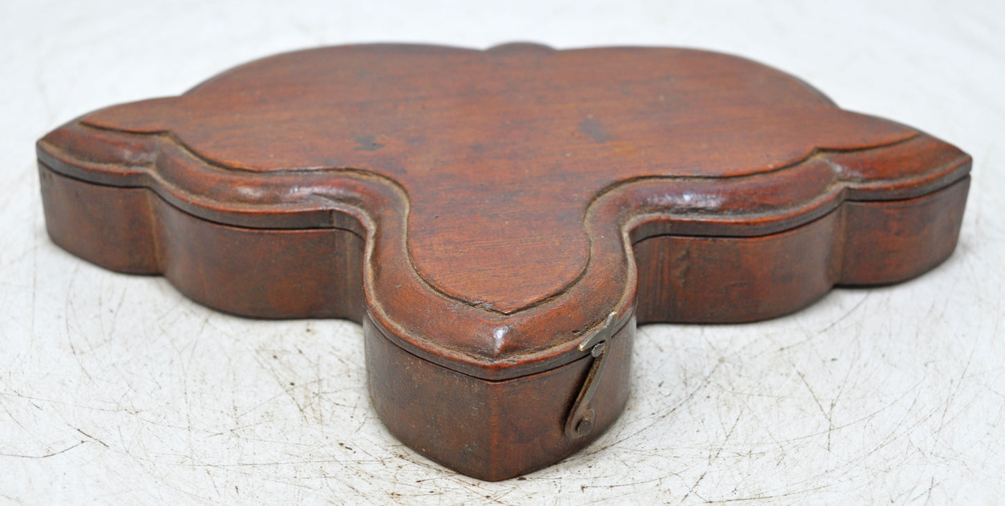 Antique Wooden Unique Jewelery Makers Scales Box Original Old Hand Crafted