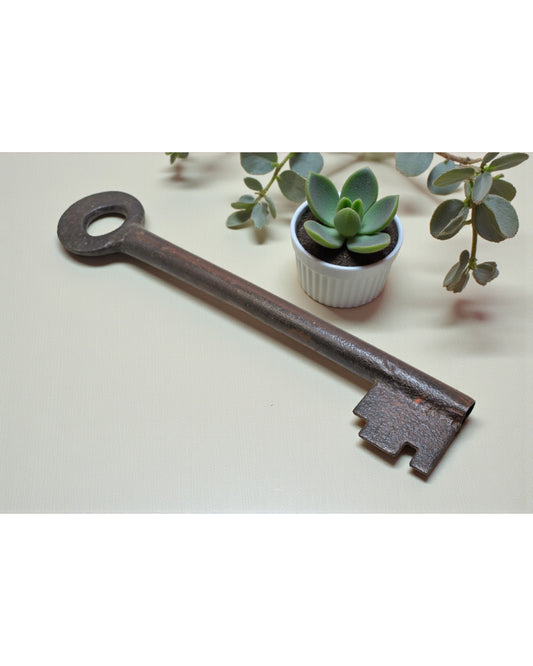 Antique Iron Long Key Original Old Hand Crafted