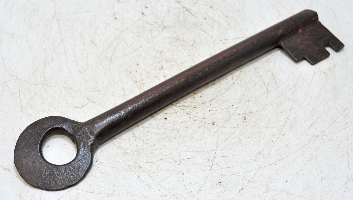 Antique Iron Long Key Original Old Hand Crafted