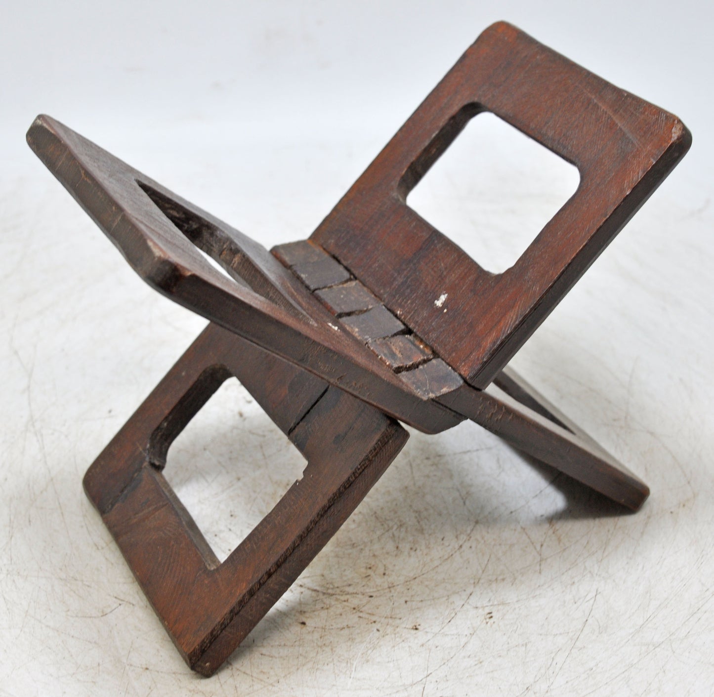 Antique Wooden Holy Quran Book Stand Original Old Hand Crafted