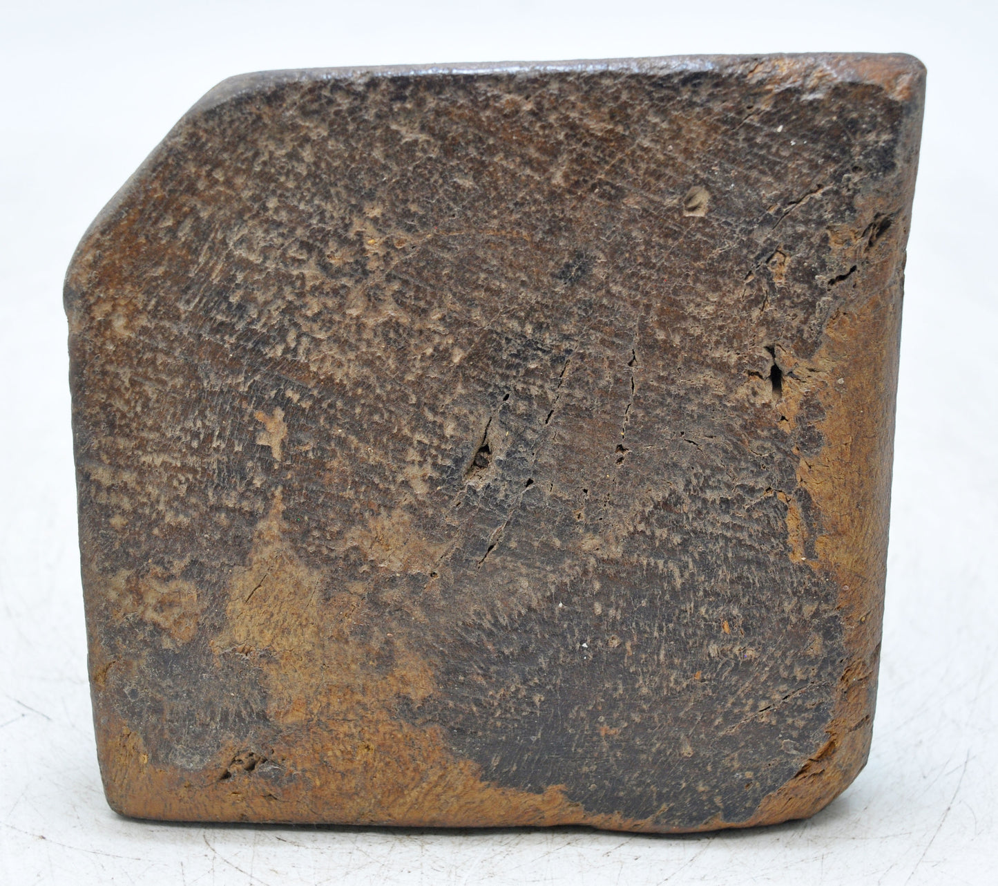 Antique Wooden Grain Grinder Toy Original Old Hand Carved