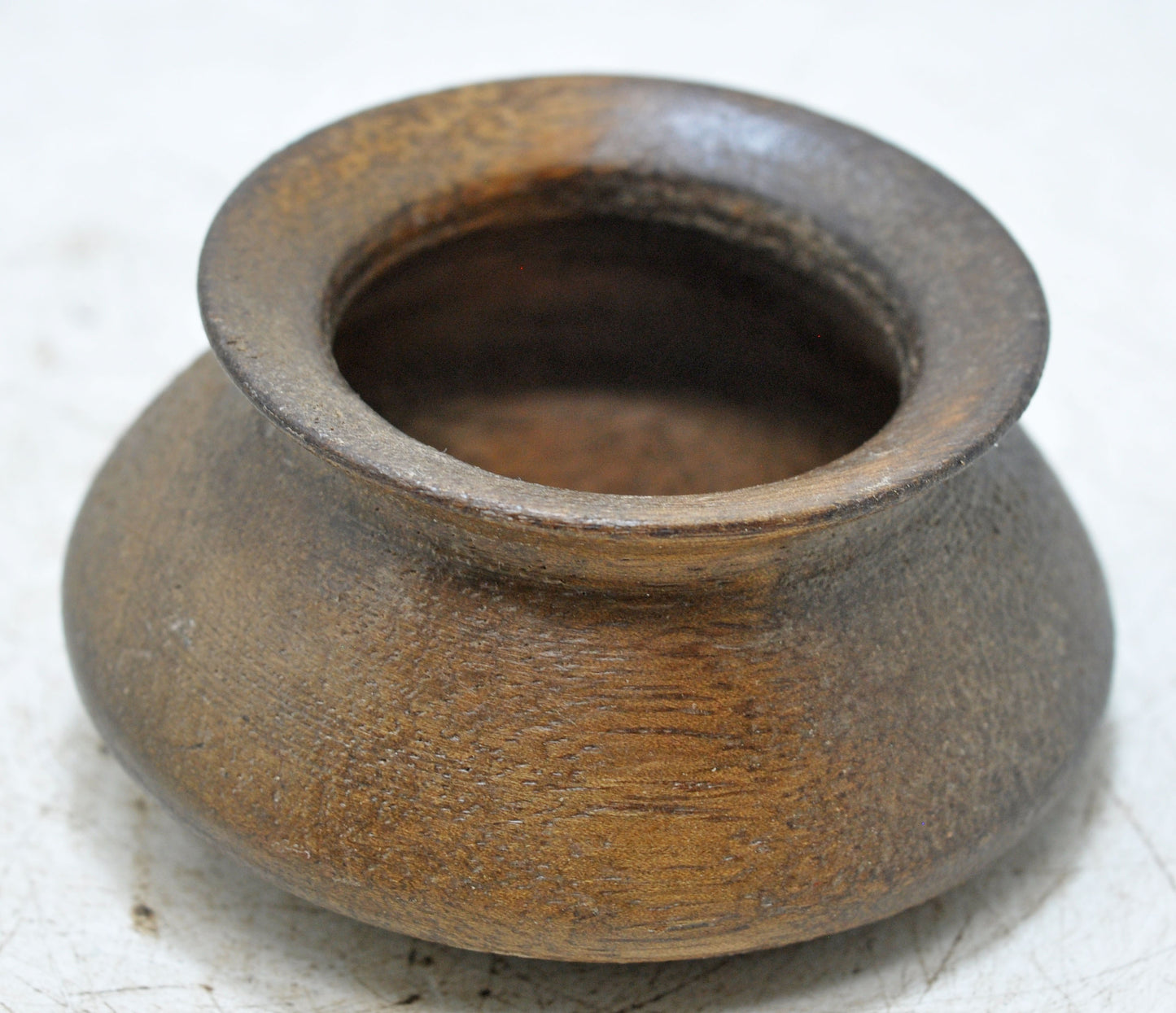 Antique Wooden Water Drinking Lota Pot Original Old Hand Carved