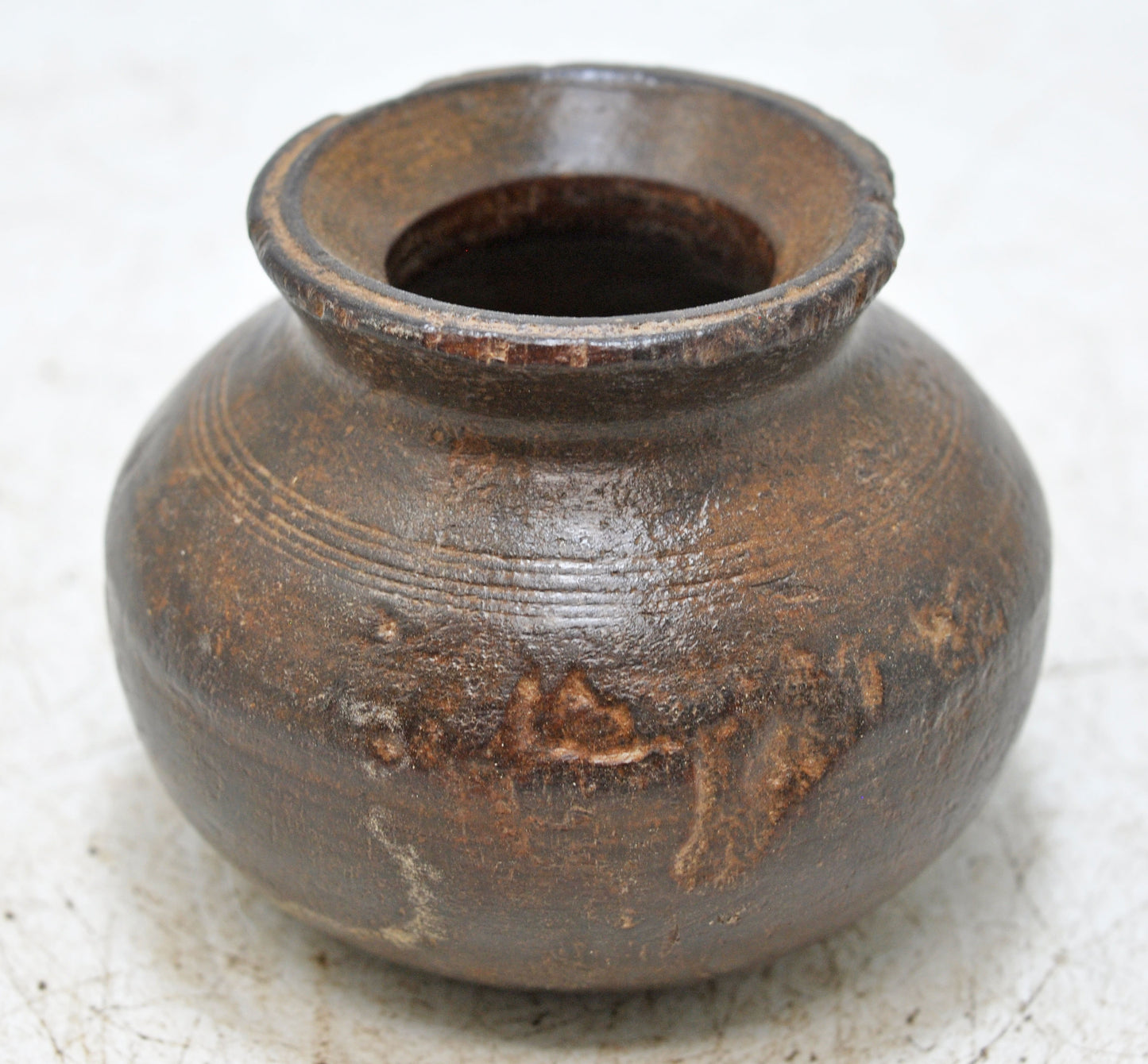 Antique Wooden Water Drinking Lota Pot Original Old Hand Carved