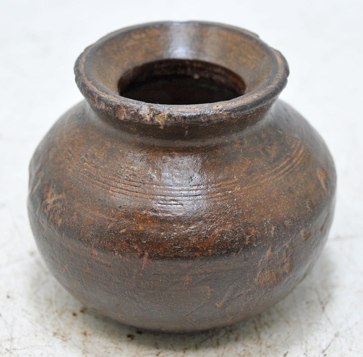 Antique Wooden Water Drinking Lota Pot Original Old Hand Carved