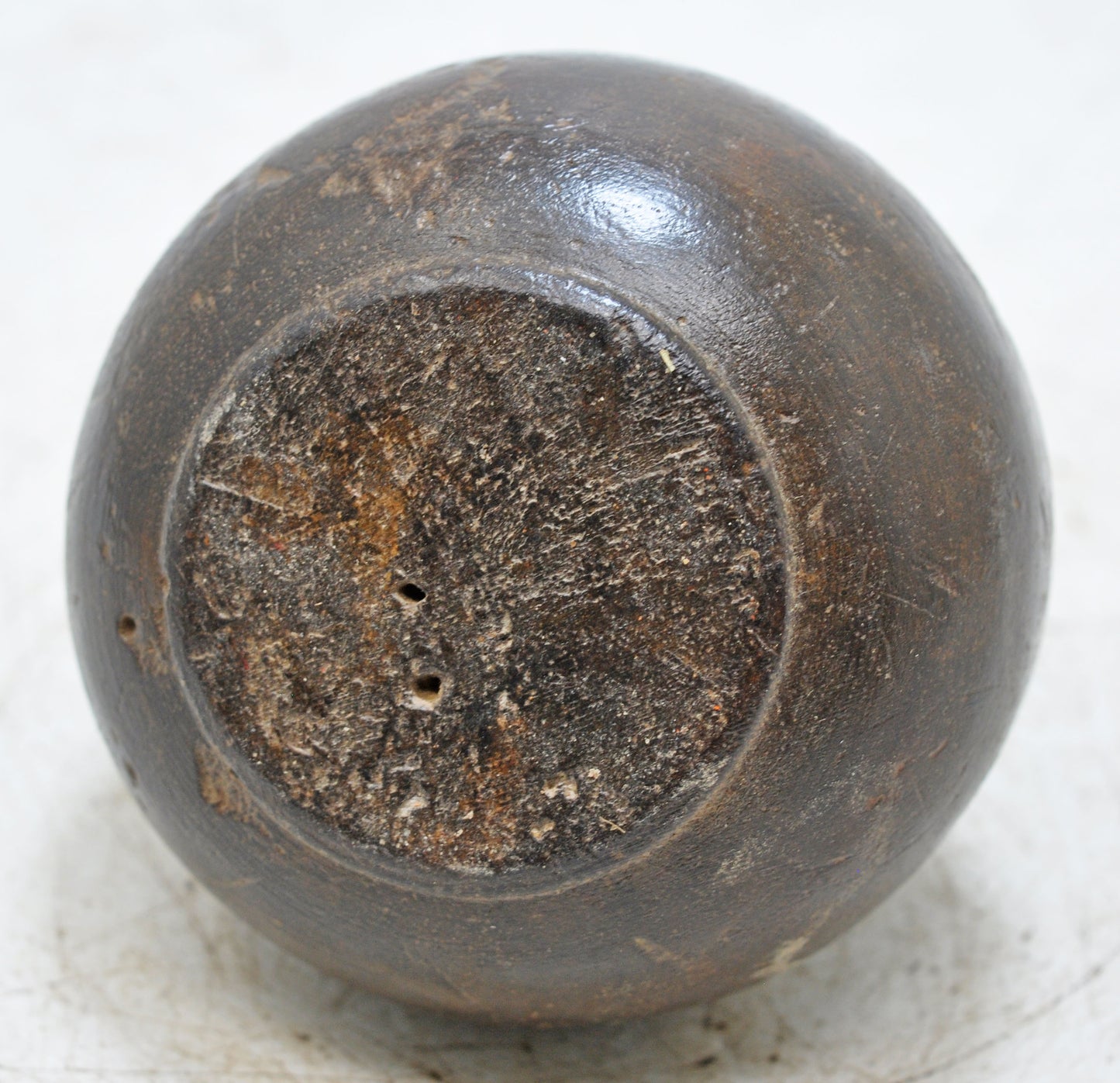 Antique Wooden Water Drinking Lota Pot Original Old Hand Carved