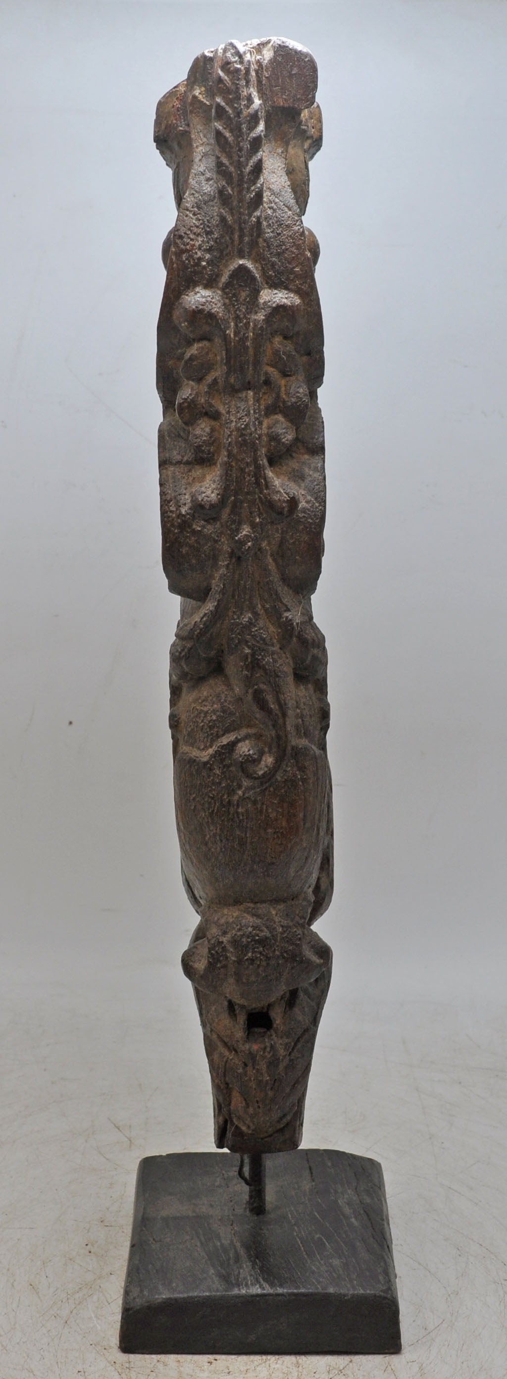 Antique Wooden Architectural Bracket Carving on Stand Original Old Fine Hand Carved