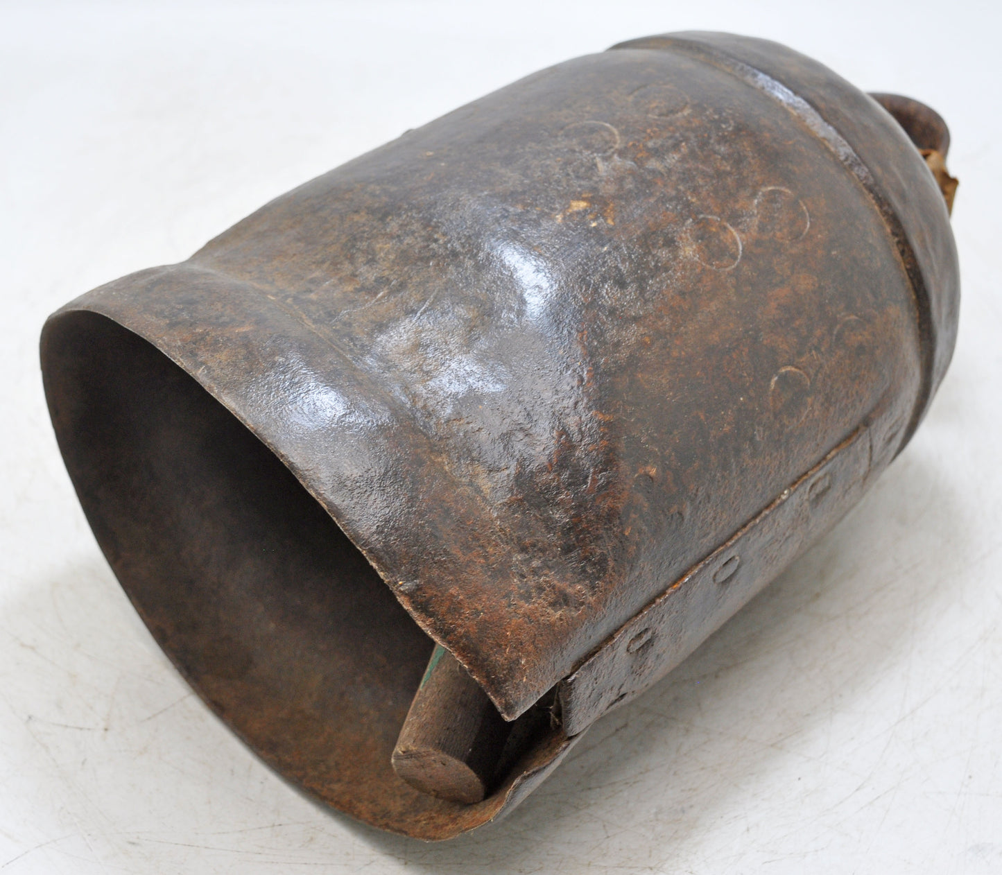 Antique Iron Large Size Elephant Cow Animals Bell Original Old Hand Crafted