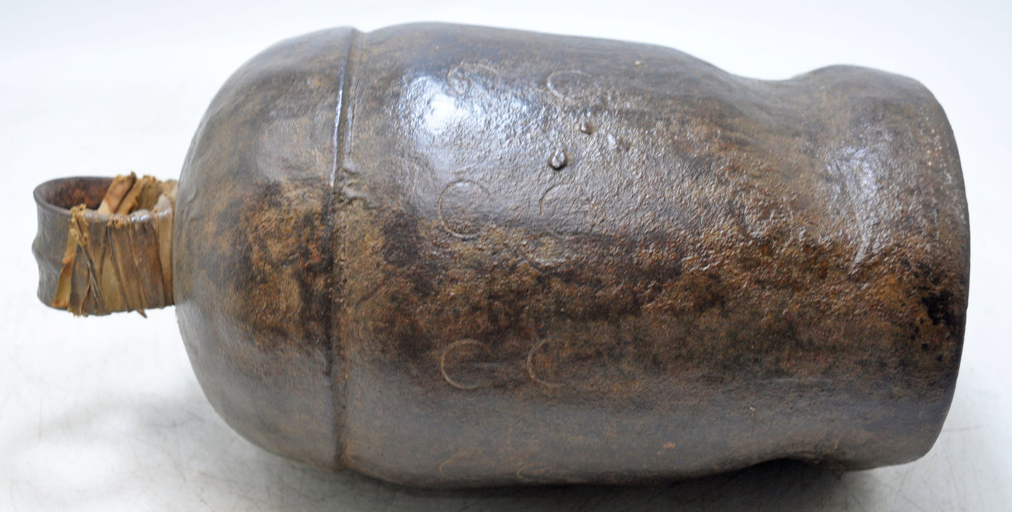 Antique Iron Large Size Elephant Cow Animals Bell Original Old Hand Crafted