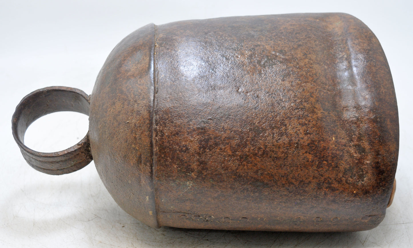 Antique Iron Large Size Elephant Cow Animals Bell Original Old Hand Crafted