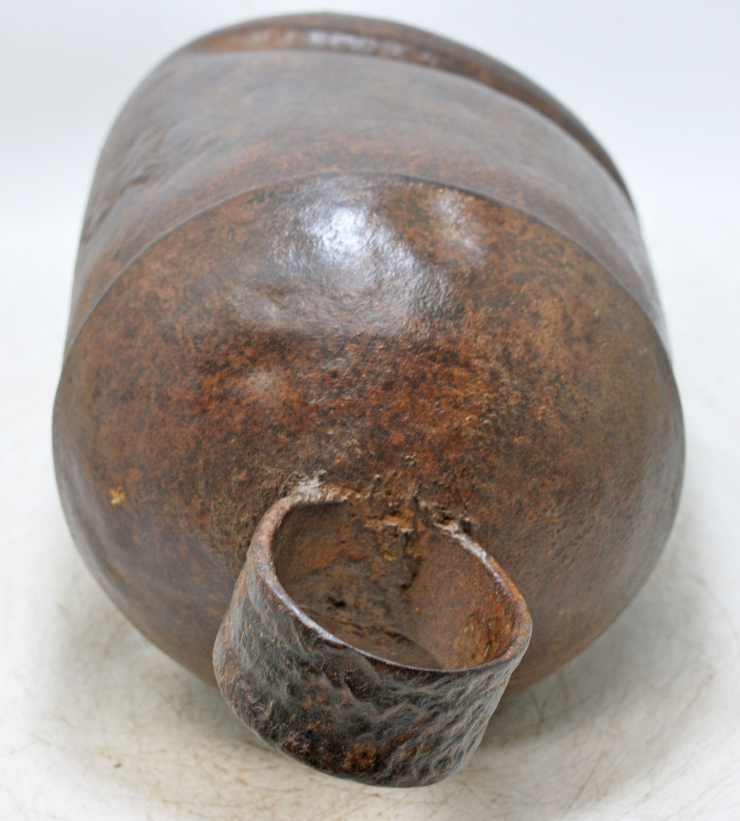 Antique Iron Large Size Elephant Cow Animals Bell Original Old Hand Crafted