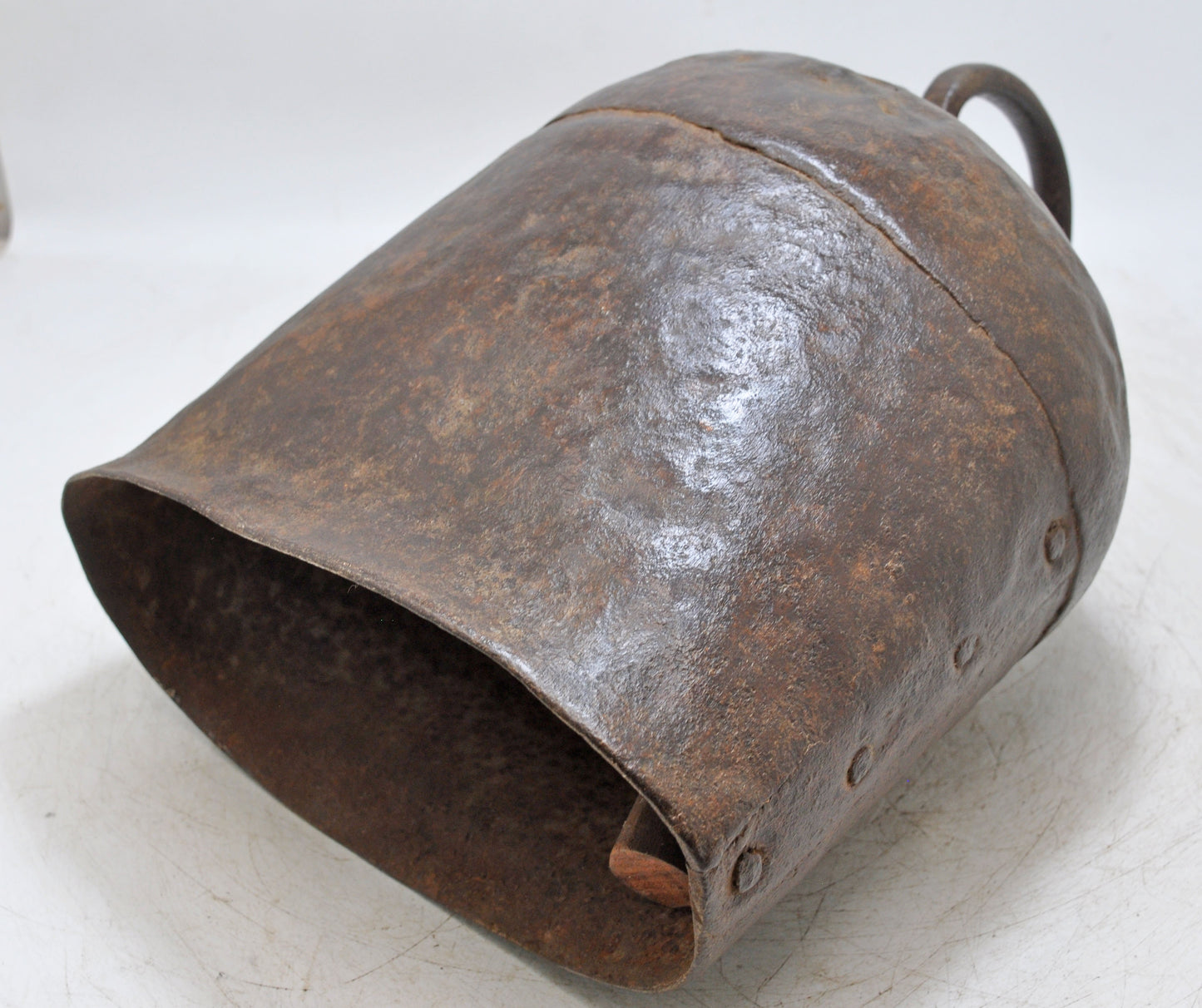 Antique Iron Large Size Elephant Cow Animals Bell Original Old Hand Crafted